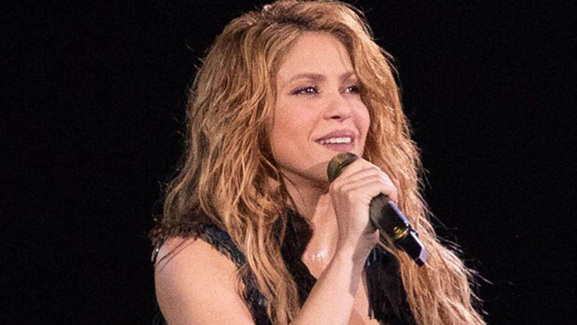 ¡Sus mayores fans! Shakira despide su gira por España con unos invitados de excepción