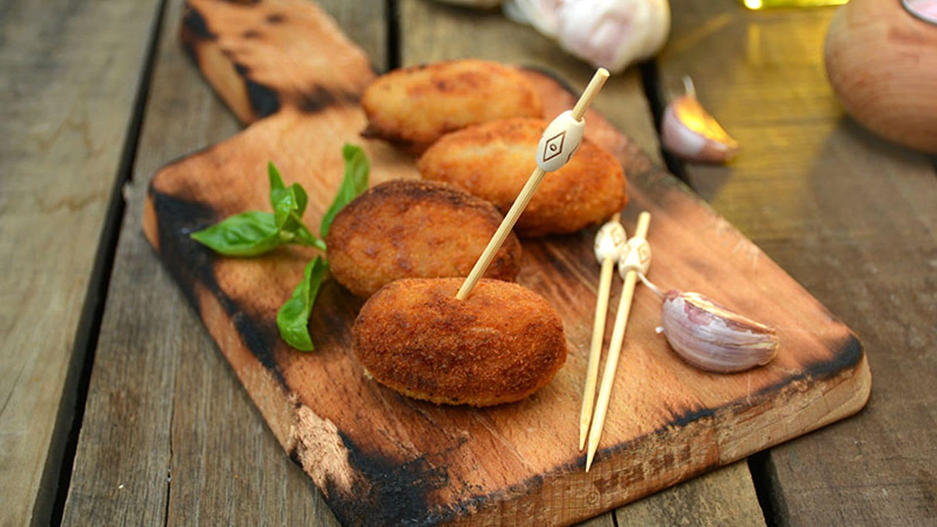 Croquetas de pringá de puchero