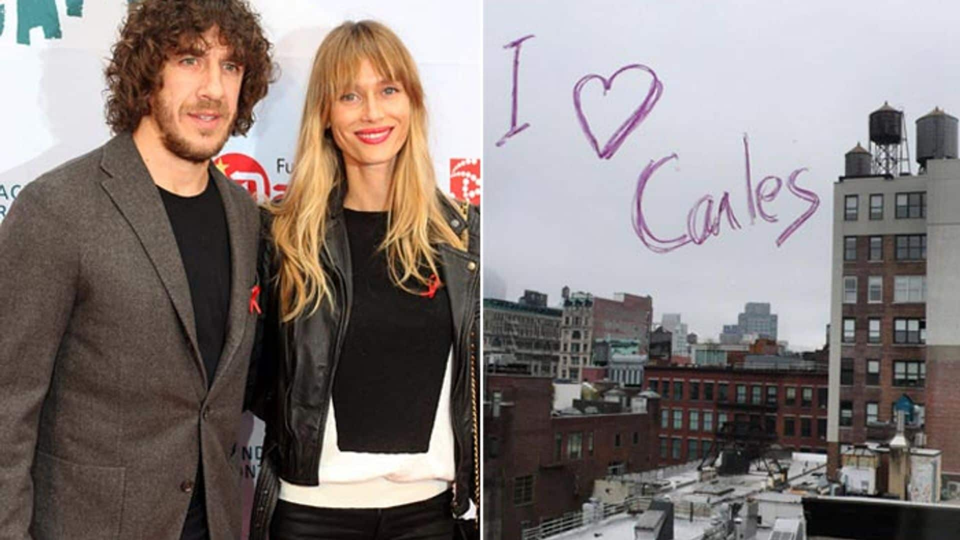 Vanesa Lorenzo y Carles Puyol, un amor a prueba de distancia