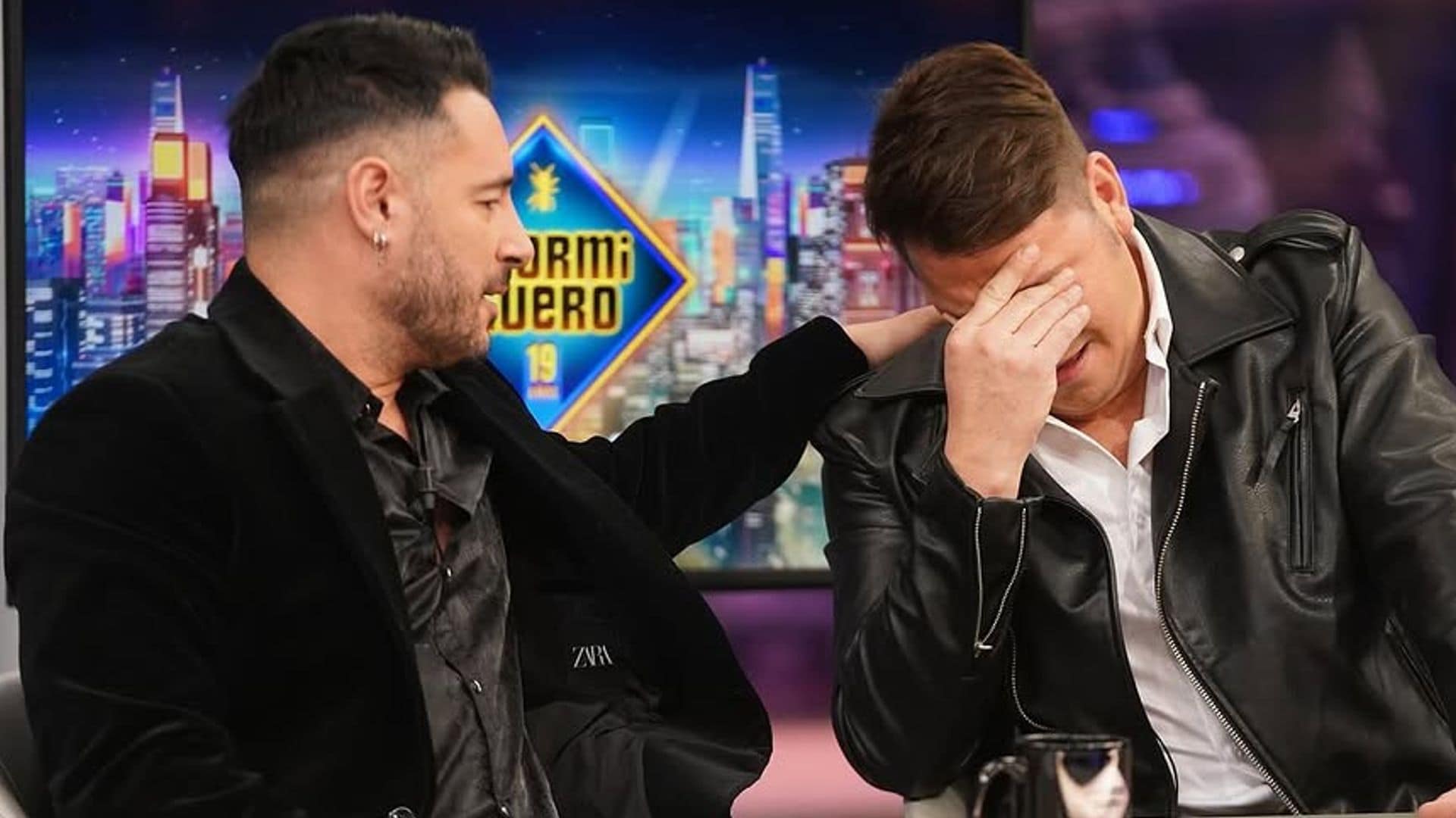 Lucas, de Andy y Lucas, rompe a llorar al hablar de su operación de nariz en 'El Hormiguero'