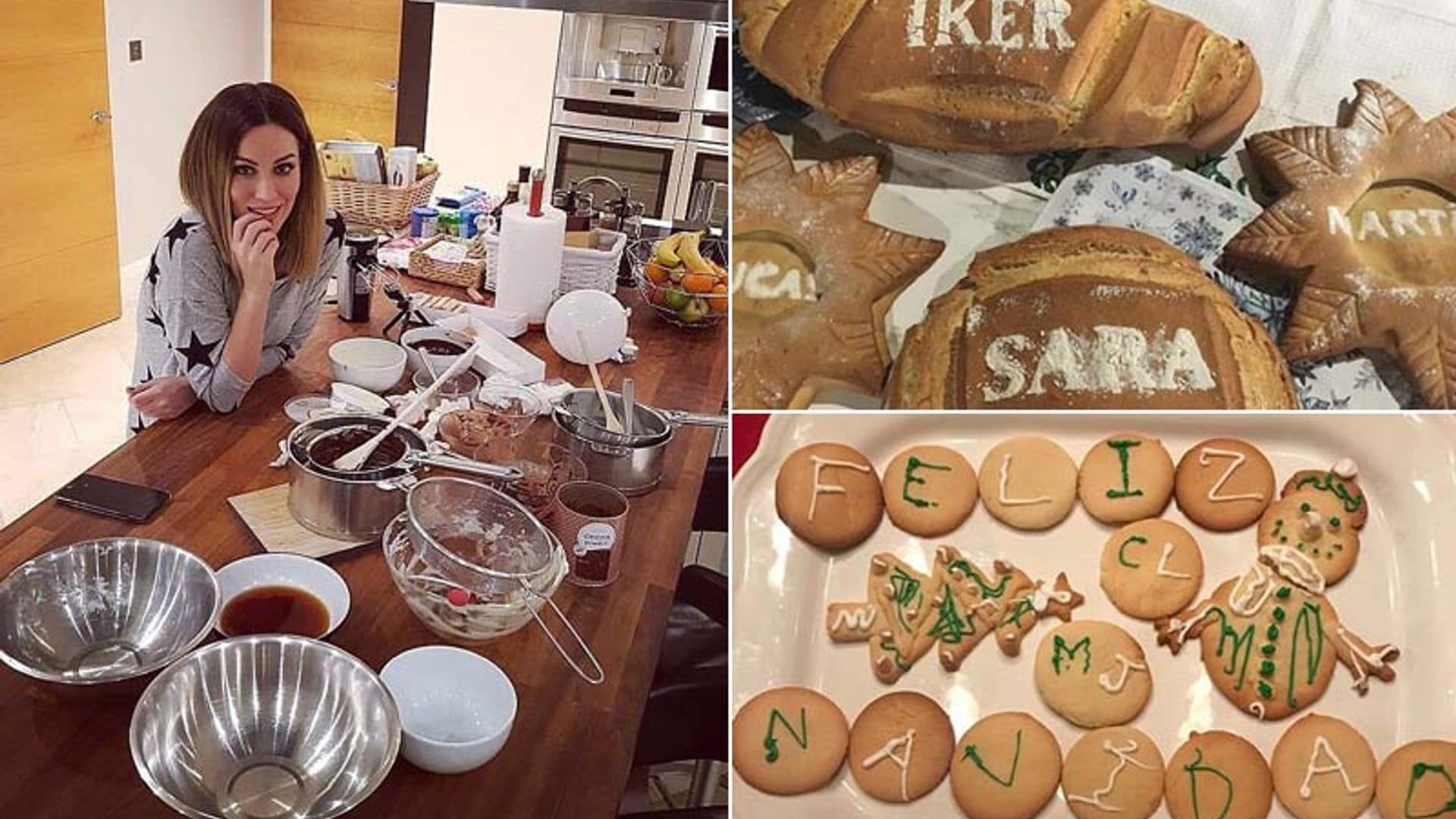 ¡Con las manos en la masa! Las 'celebrities' nos sorprenden con sus postres navideños