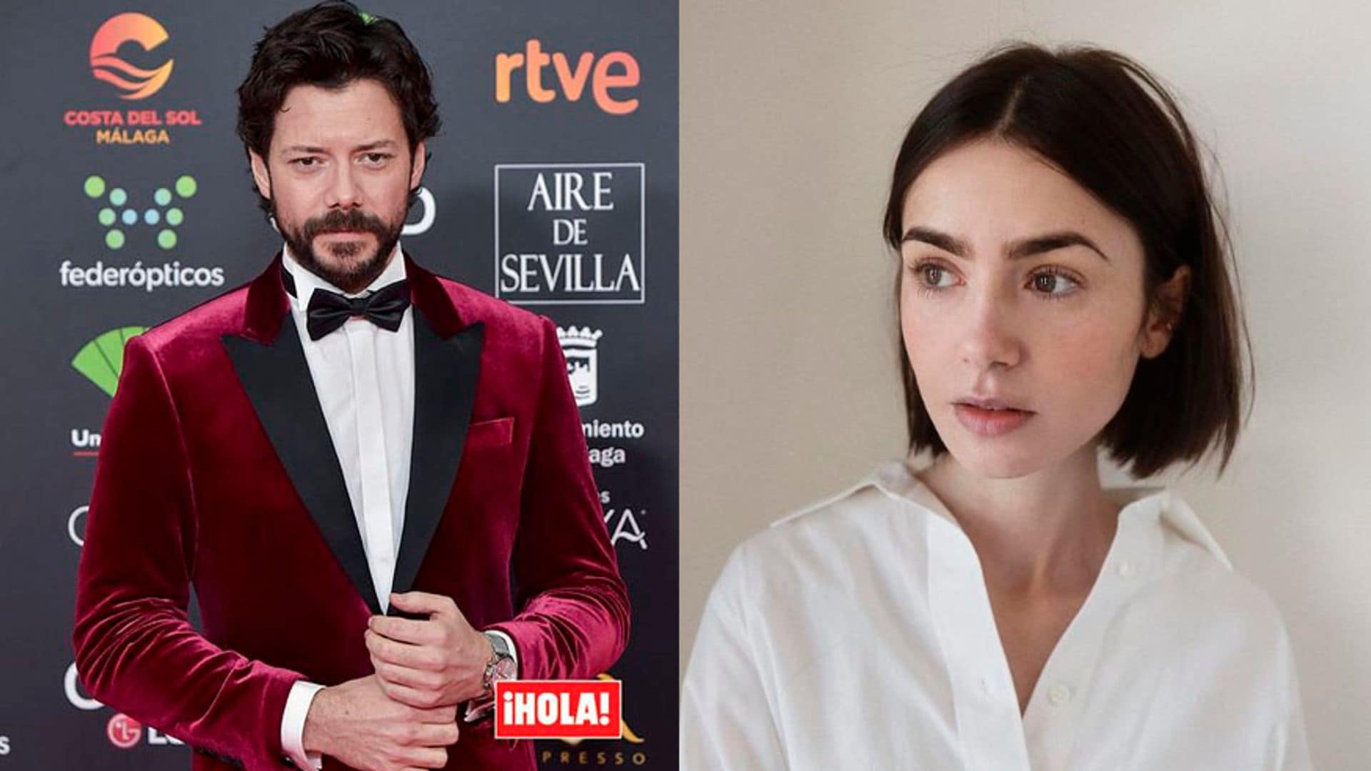 El proyecto de Lily Collins y Álvaro Morte ambientado en ¡Barcelona!