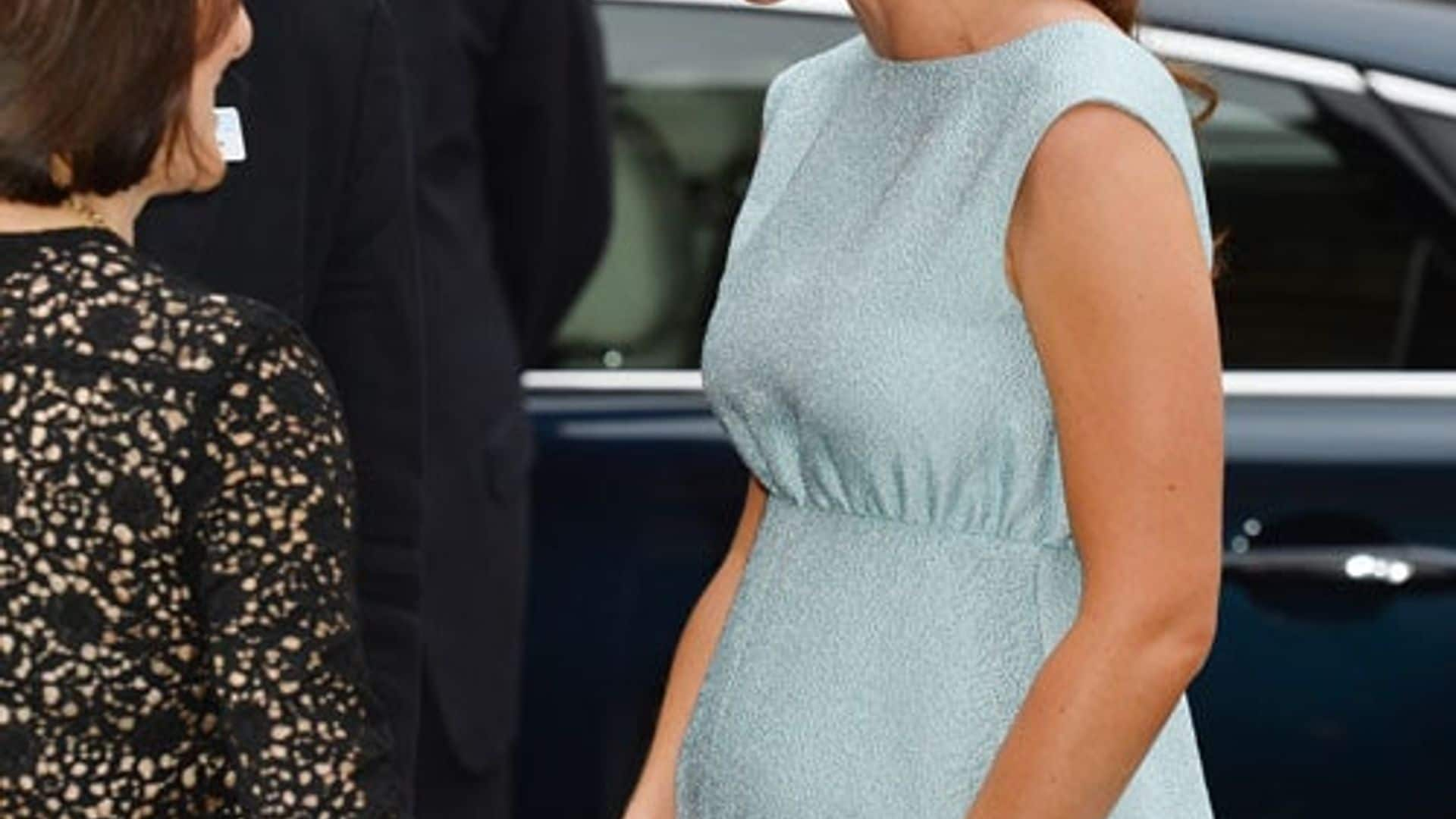 ¡Por fin! La 'pancita' de Kate Middleton toma forma en el sexto mes de embarazo