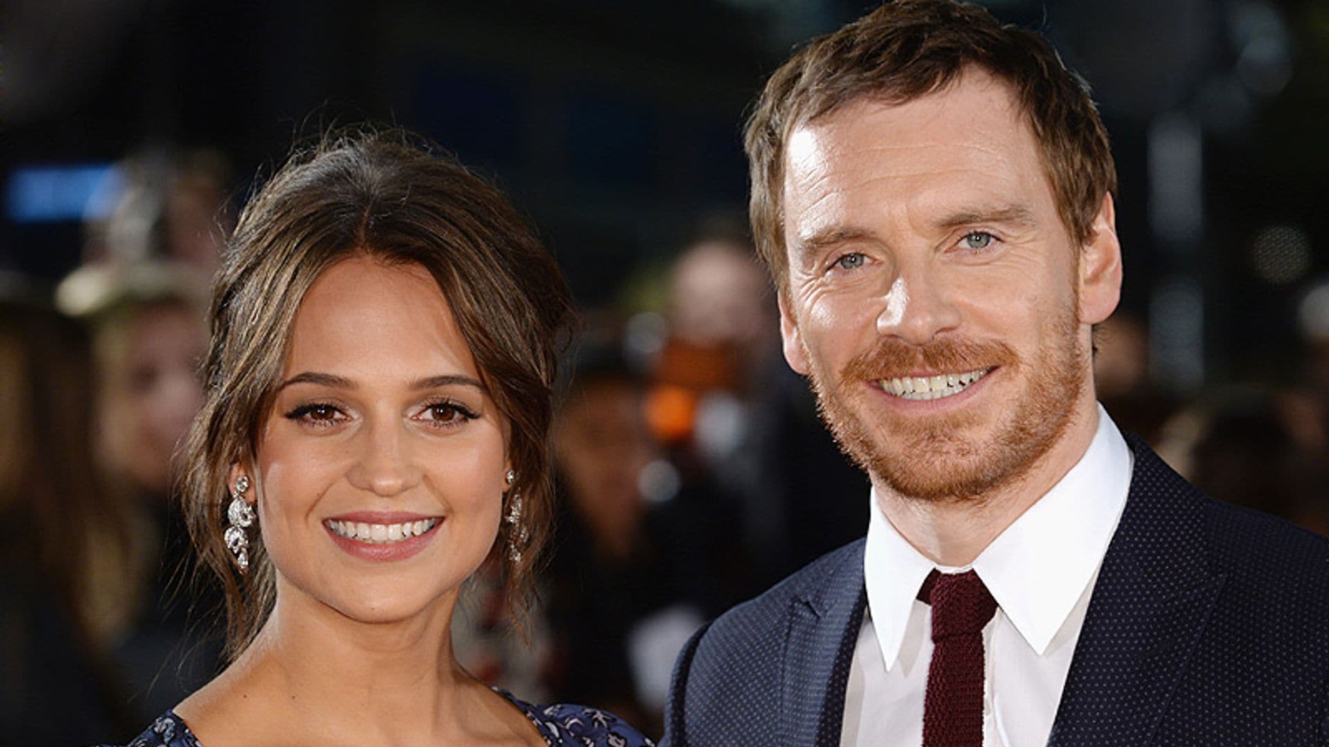 Alicia Vikander habla por primera vez de su matrimonio con Michael Fassbender: 'Soy más feliz que nunca'