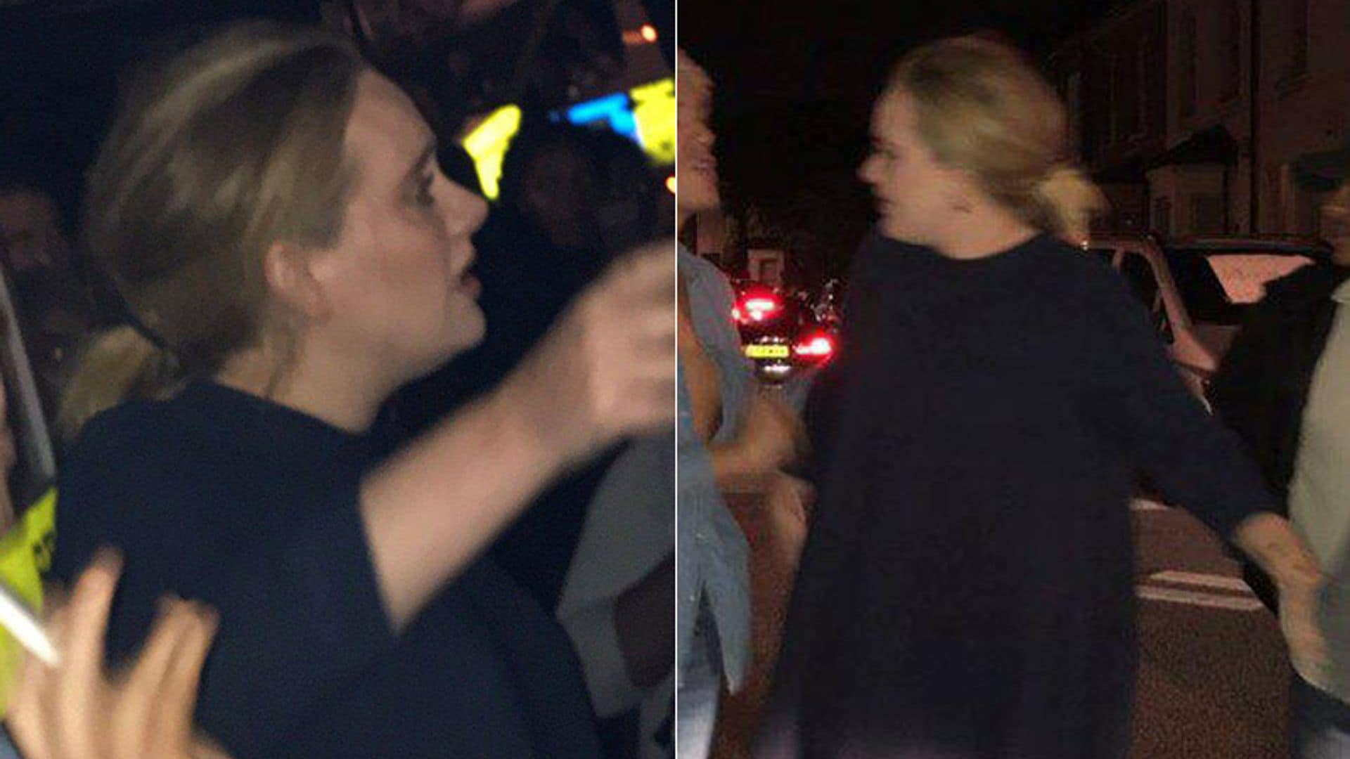 Adele, muy afectada, consuela a las víctimas del incendio de Londres en el mismo lugar del siniestro