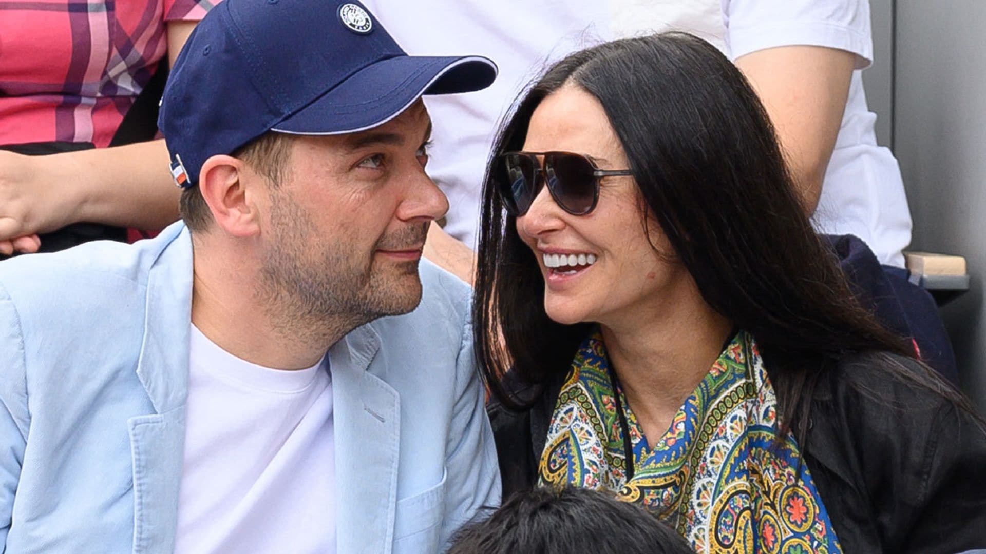 Demi Moore y Daniel Humm, entre las parejas que han paseado su amor este año por Roland Garros