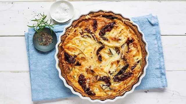 quiche cebolla