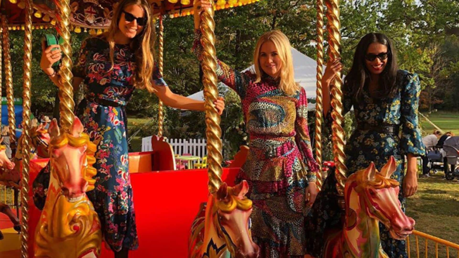 Atracciones de feria, 'foodtrucks' y cócteles, en la fiesta postboda de Eugenia de York