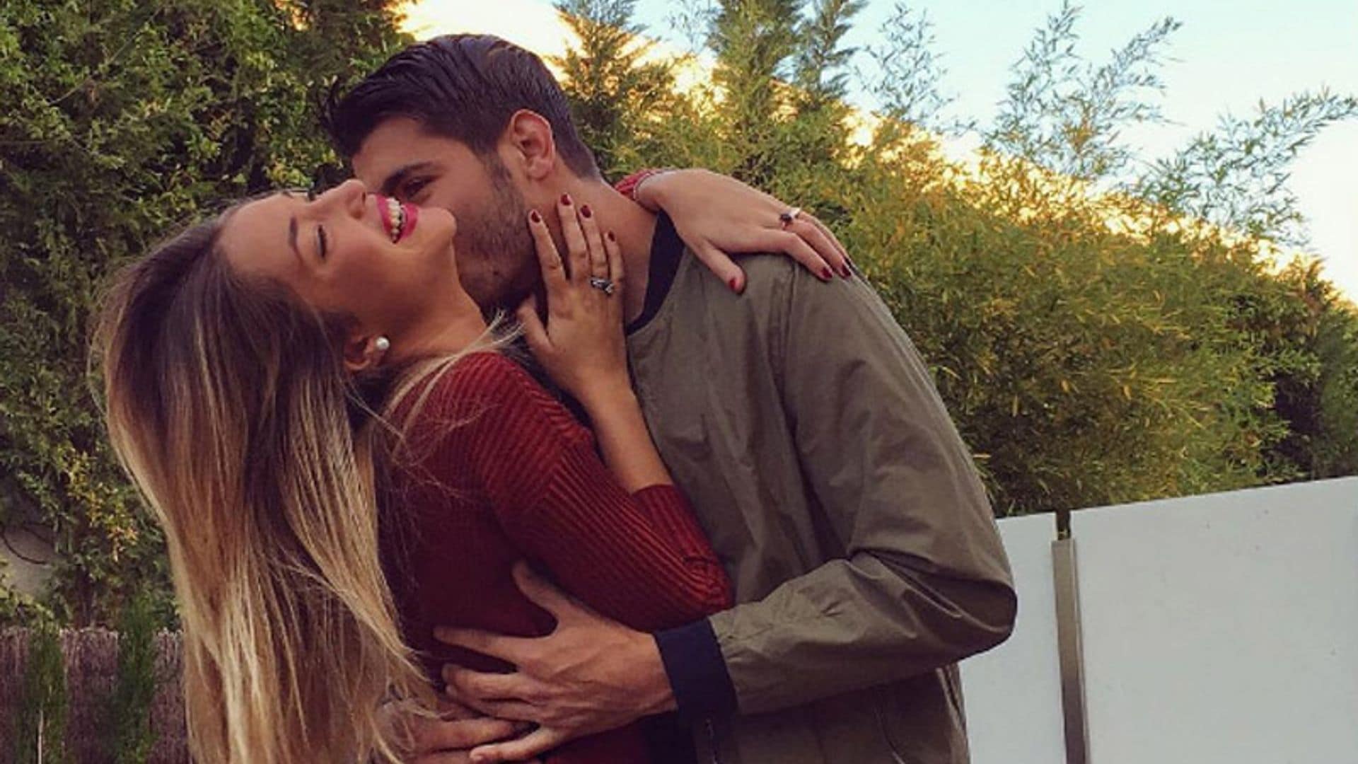 ¡Boda a la vista! La ‘mágica’ pedida de mano de Álvaro Morata a Alice Campello