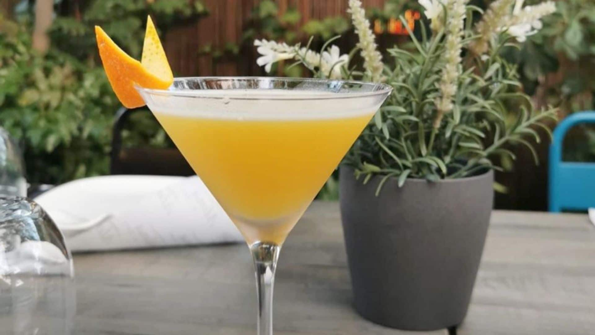 coctel alma martini