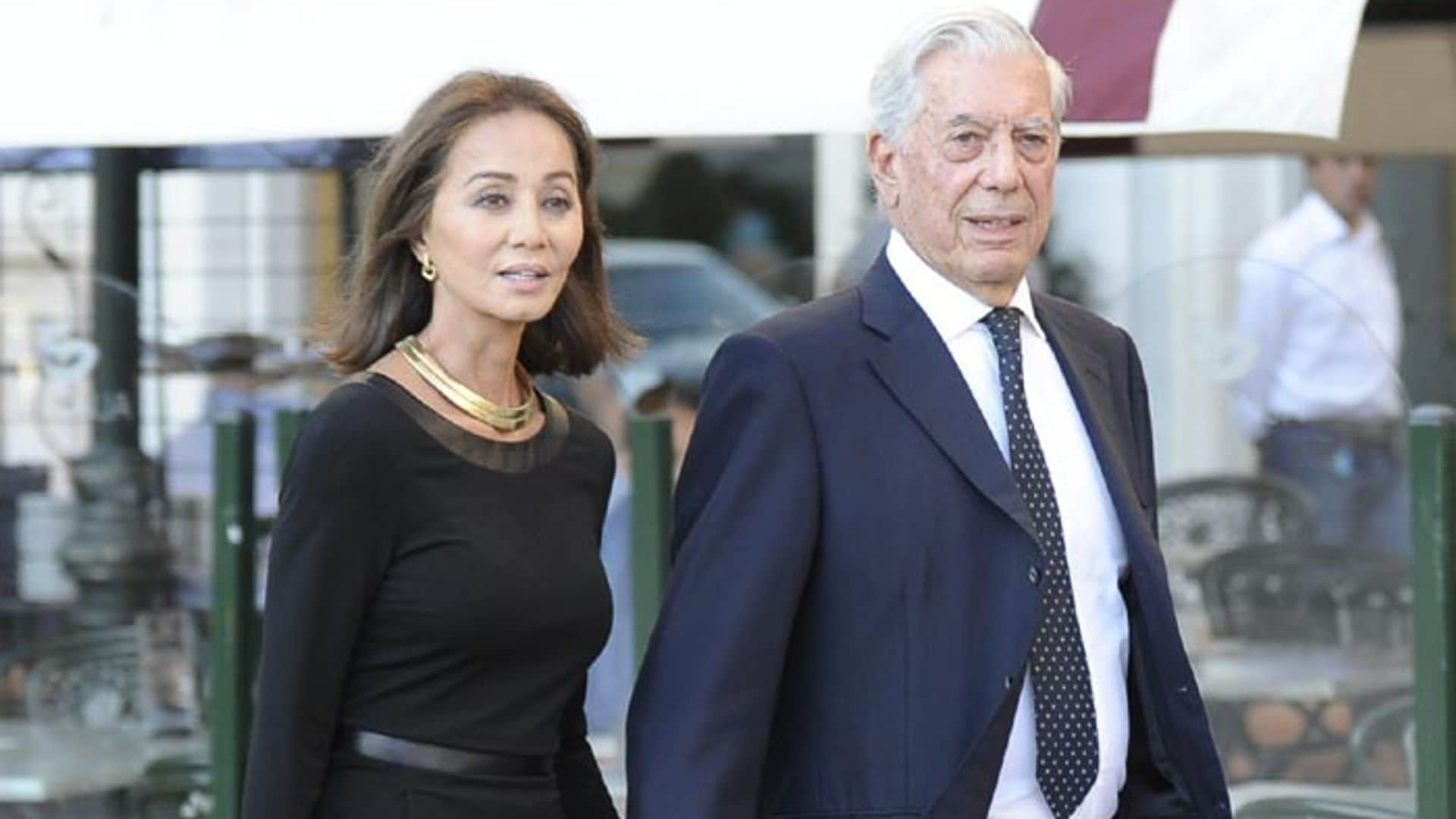 Isabel Preysler y Mario Vargas Llosa asisten a la presentación de un libro, dedicado a Miguel Boyer