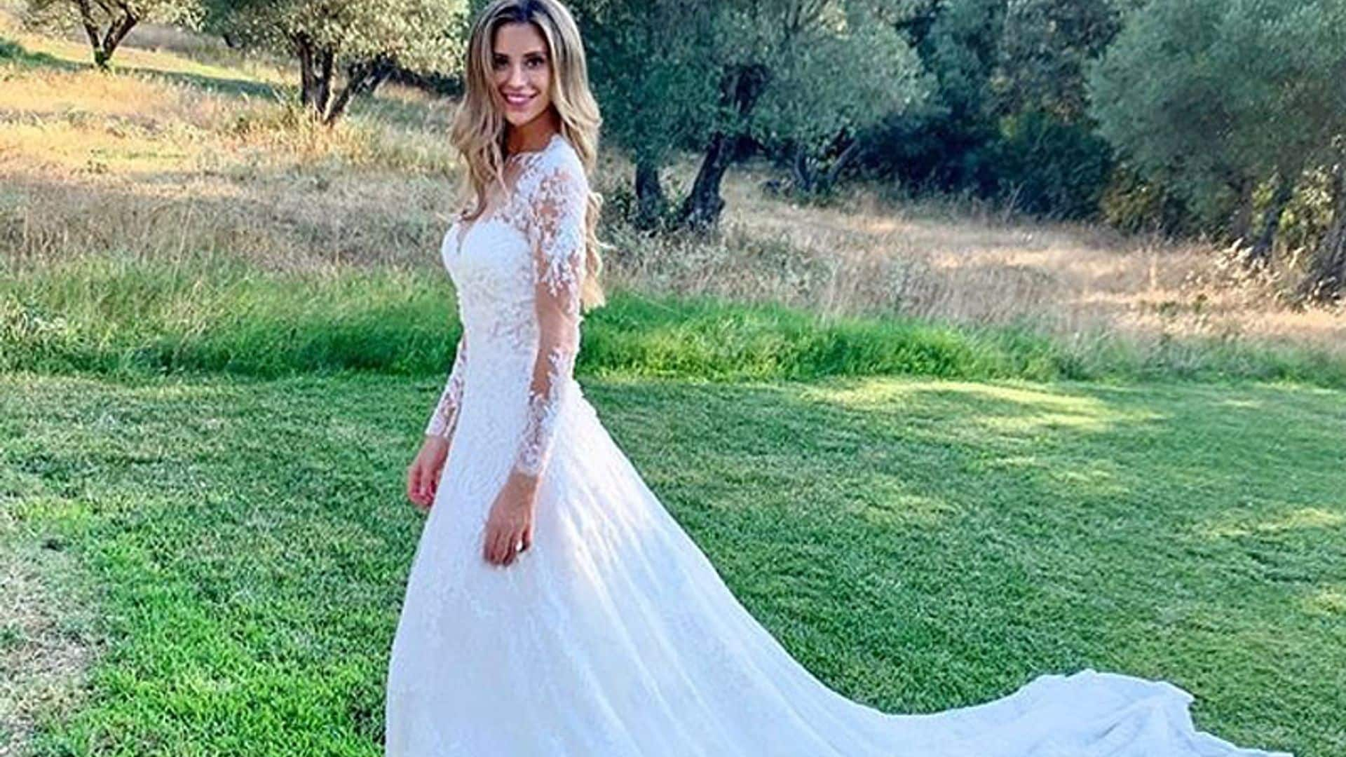 Cat McDonnell elige un vestido 'made in Spain' para su boda en Gerona con Pau Gasol