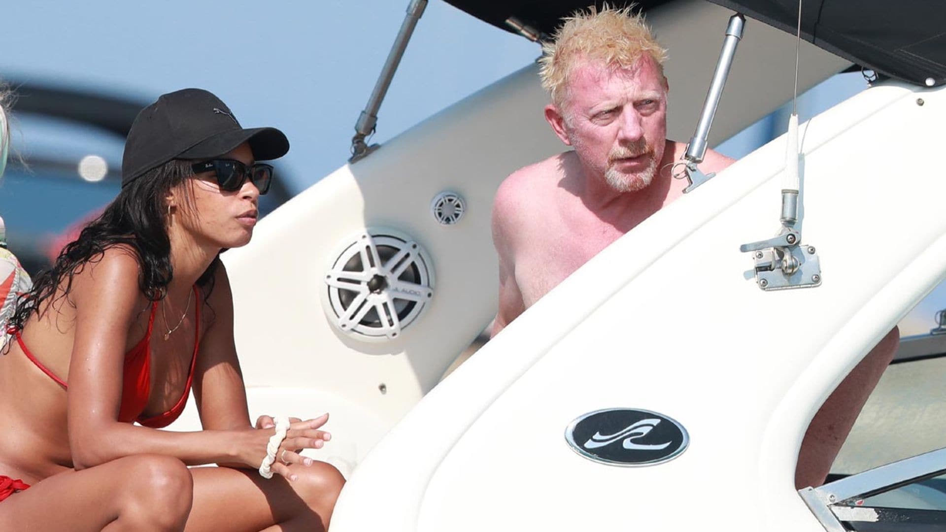 Boris Becker le muestra a su novia Lilian los paradisíacos rincones de Ibiza