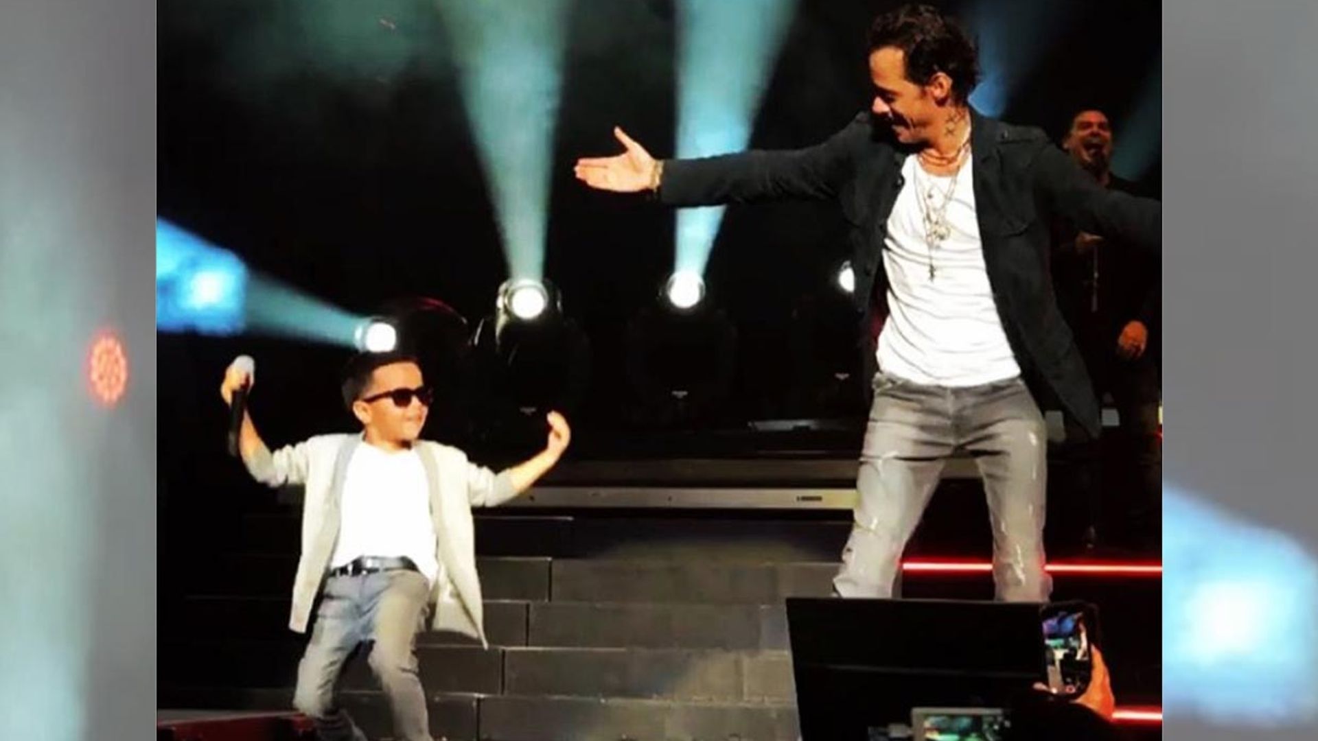 ¡Vaya ritmo! Descubre al 'mini Marc Anthony' que ha dejado con la boca abierta al propio cantante