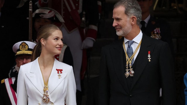 king felipe sweet words to daughter leonor on birthday