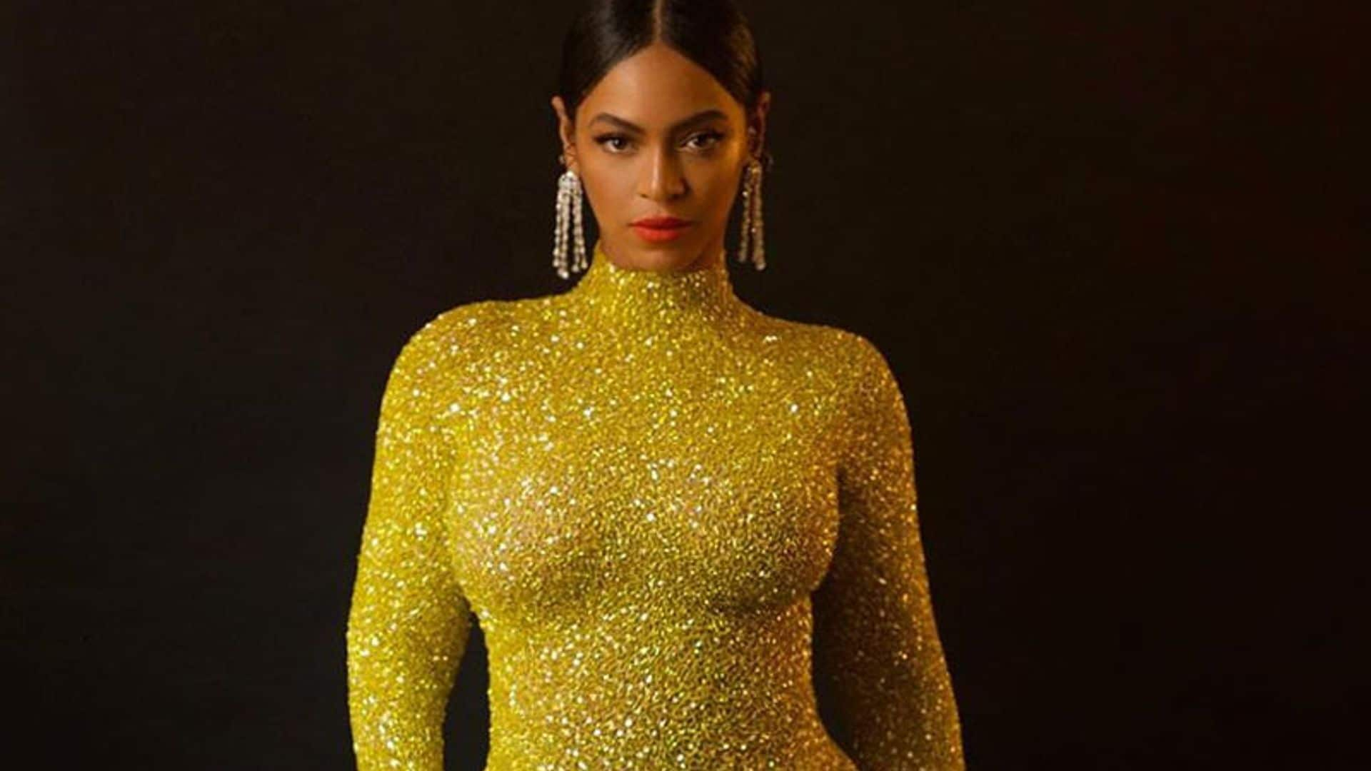 Beyoncé y los vestidos dorados, una historia de amor que dura 16 años