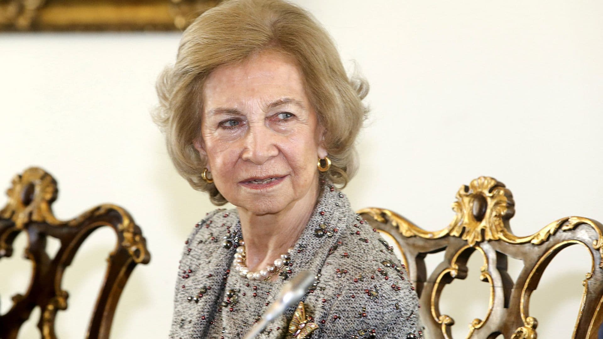 La reina Sofía regresará al salón más especial del Palacio Real para conmemorar un hecho histórico