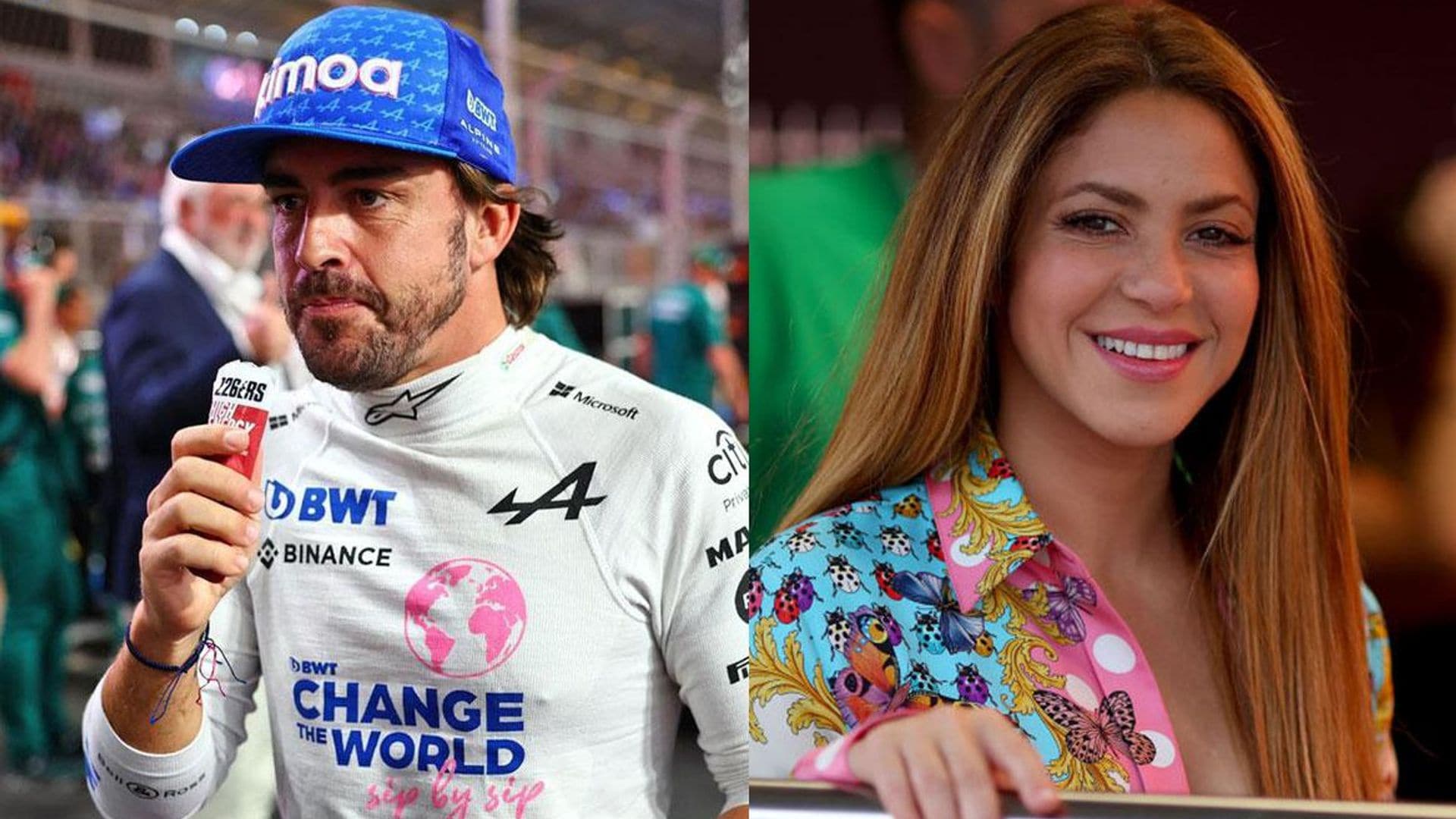 De Fernando Alonso y Melissa Jiménez a Lewis Hamilton y Shakira: los ‘enredos’ del corazón en la Fórmula 1