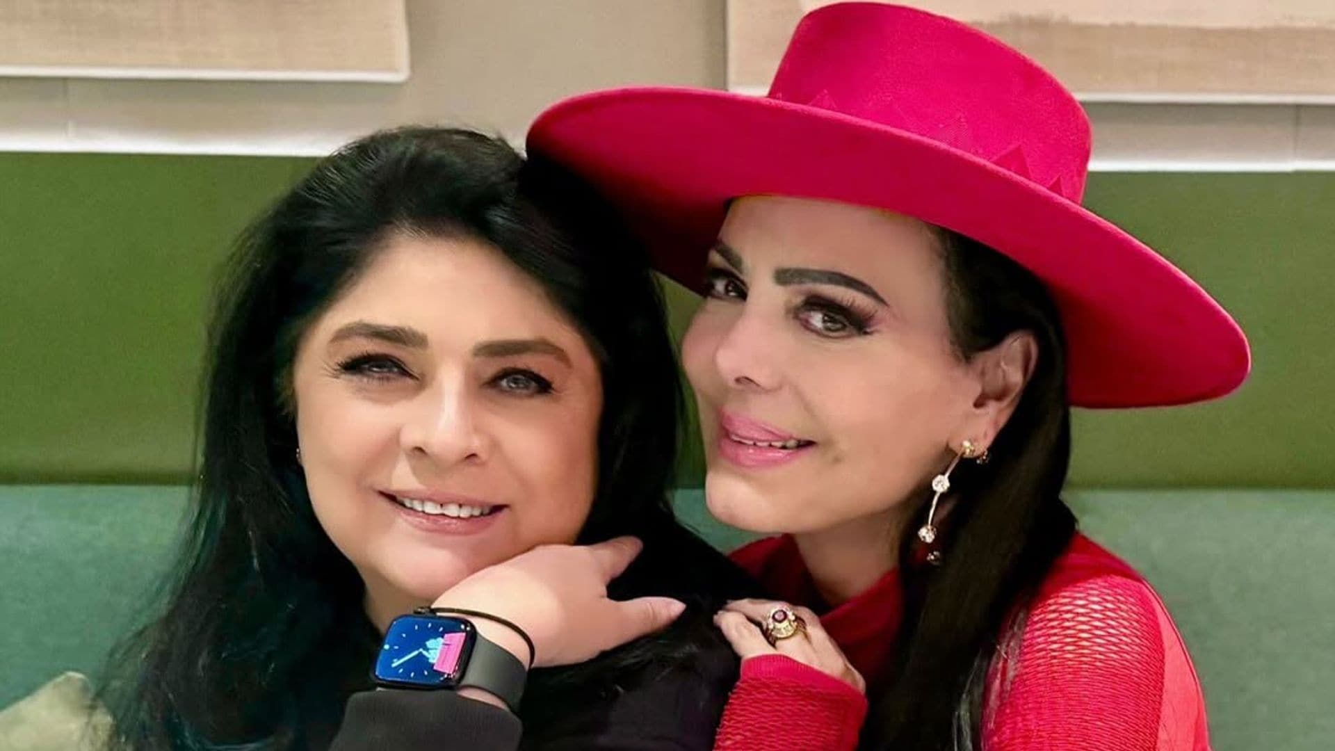 Victoria Ruffo y Maribel Guardia protagonizan una divertida reunión de amigas