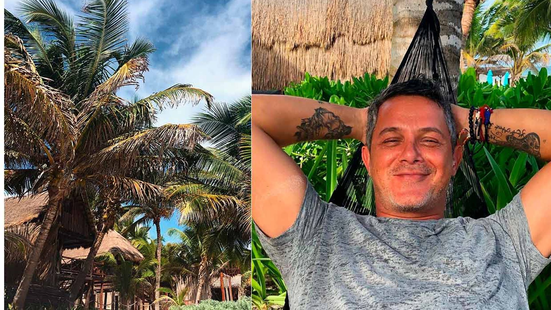 Alejandro Sanz y Rachel Valdés, de escapada al paraíso de la Riviera Maya