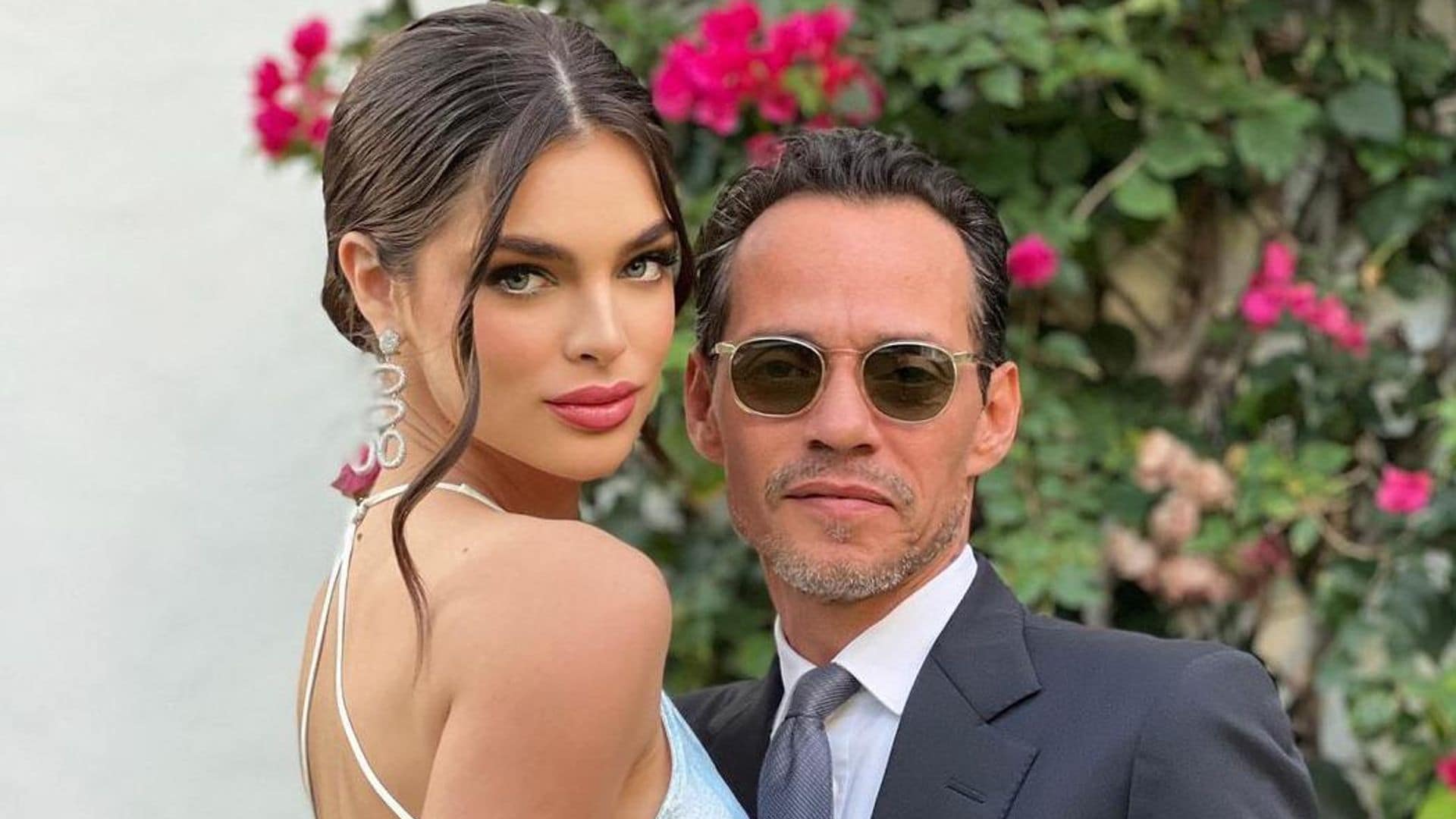 Nadia Ferreira, prometida de Marc Anthony, ya convive con los hijos de su futuro esposo