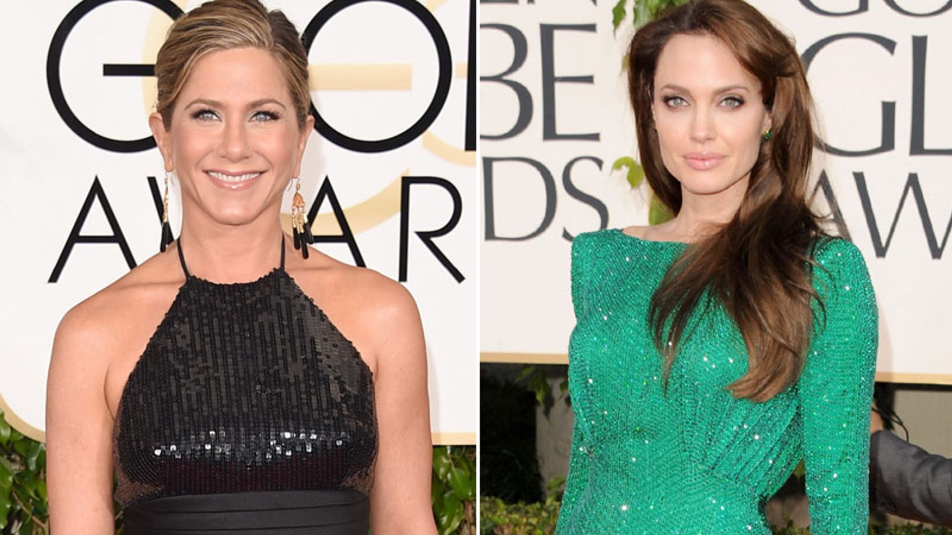 Globos de Oro 2018: El encuentro más esperado de los Globo de Oro: Jennifer Aniston y Angelina Jolie