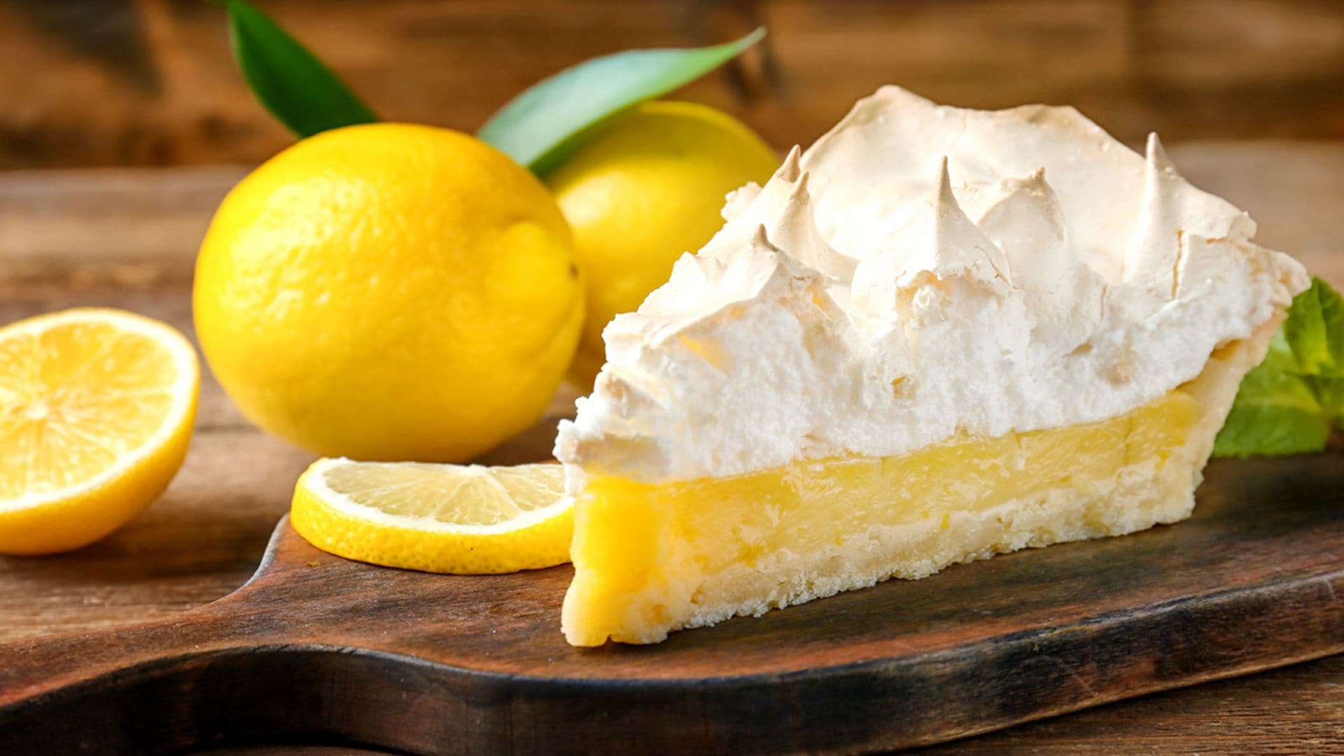 Cinco tartas de limón que te van a arreglar el lunes
