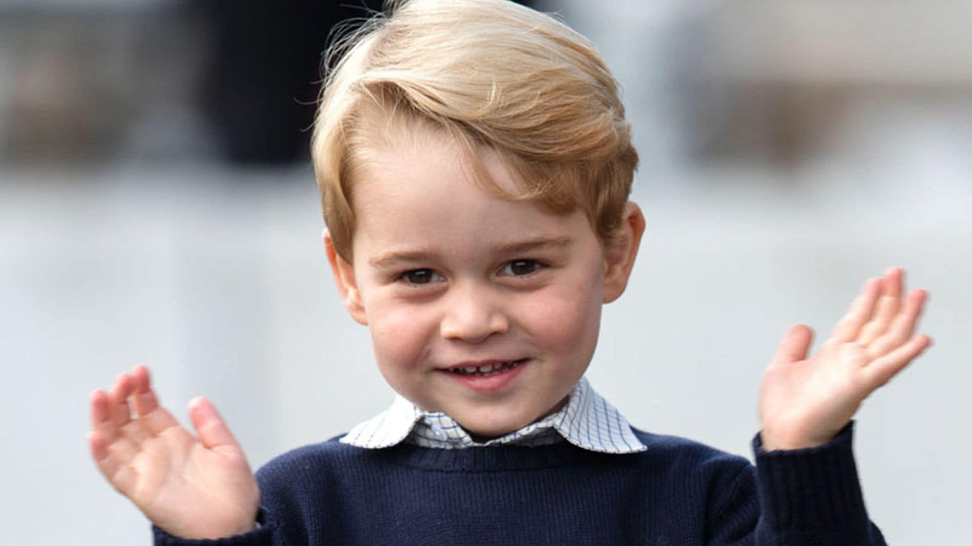 El adorable papel del príncipe George en su función navideña escolar