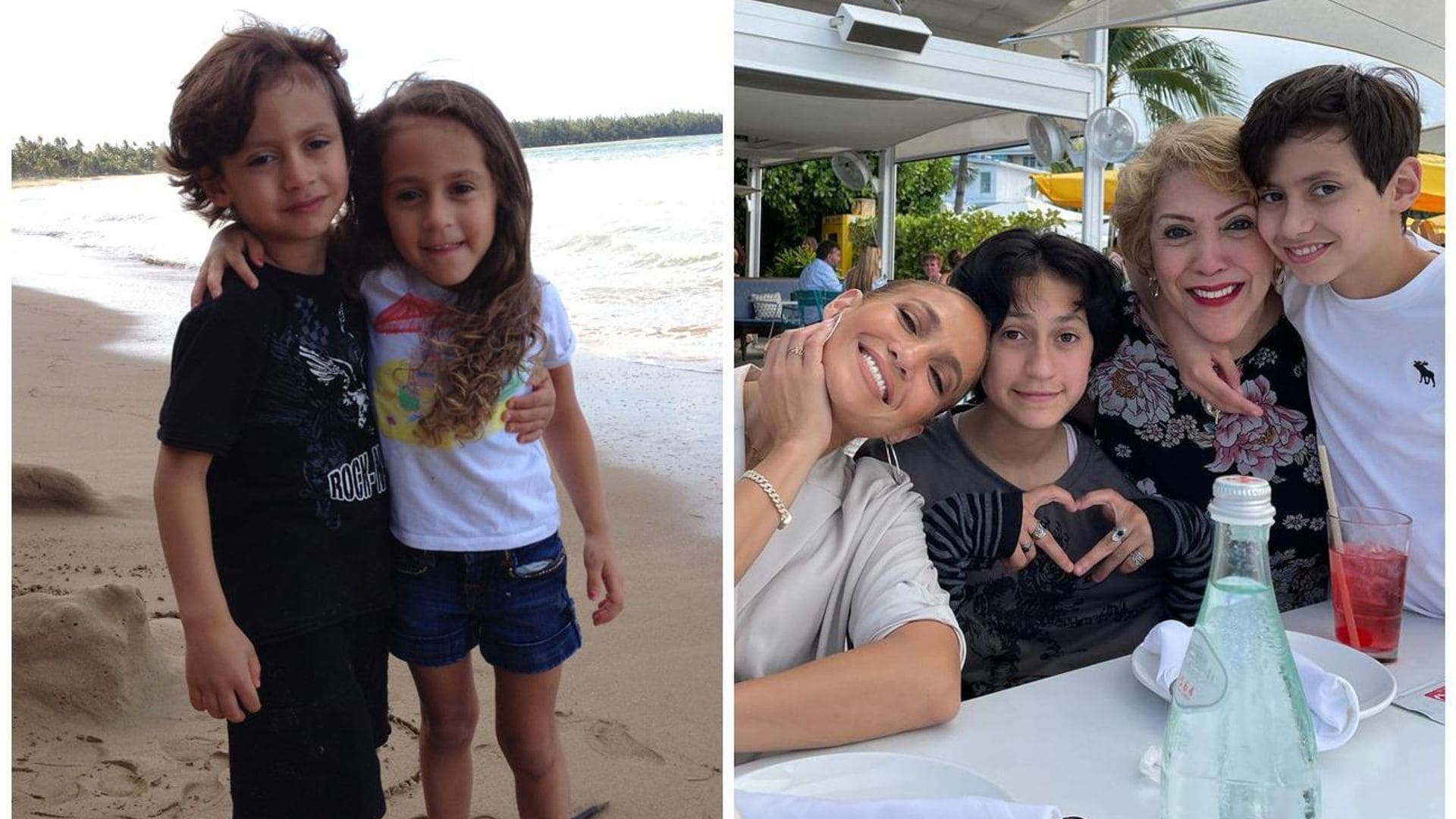¡Felices 14! Los hijos de Jennifer Lopez y Marc Anthony celebran su cumpleaños