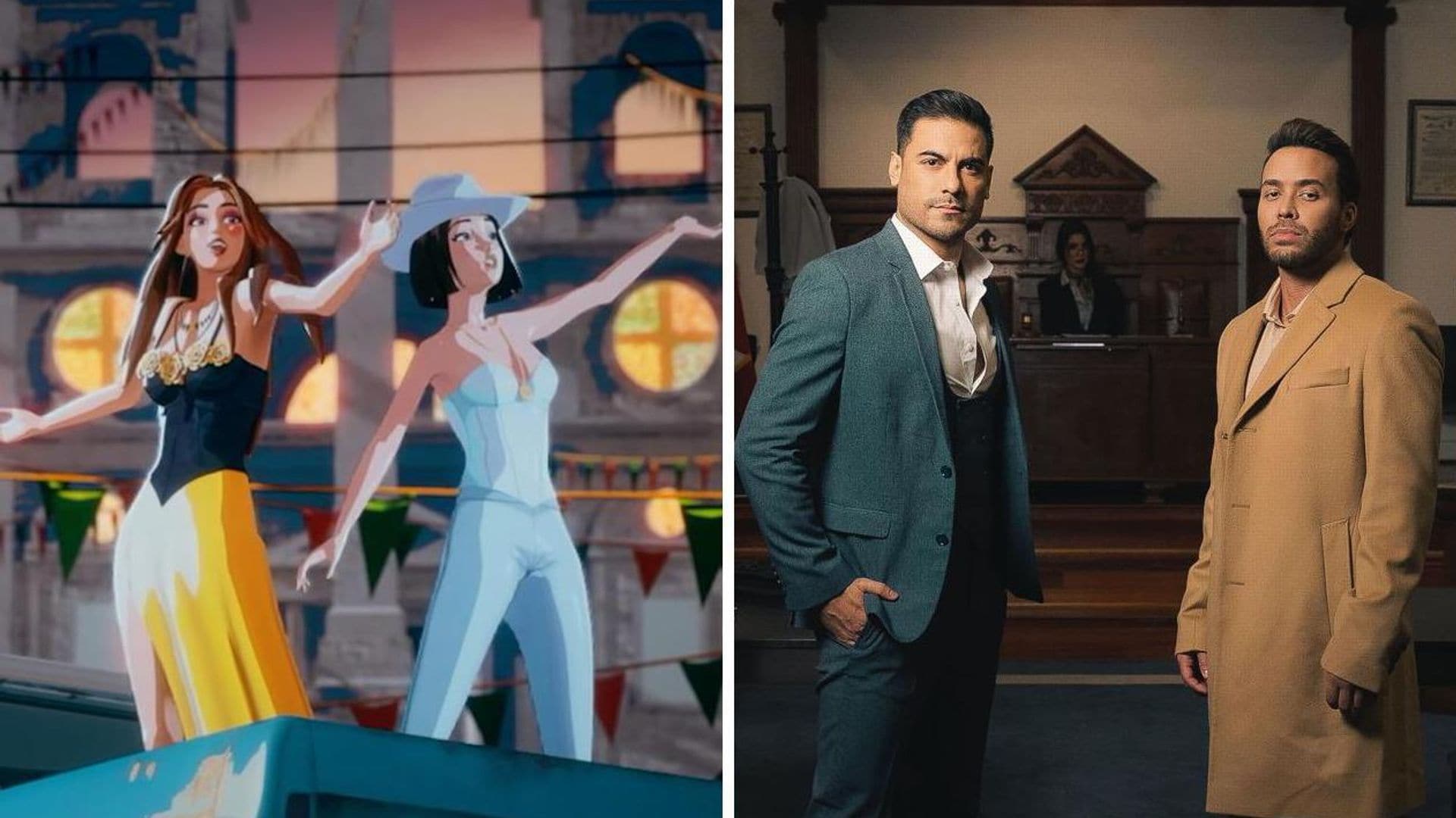 Thalía y Ángela Aguilar estrenan ‘Troca’, y Carlos Rivera se une a Prince Royce en ‘Calumnia’