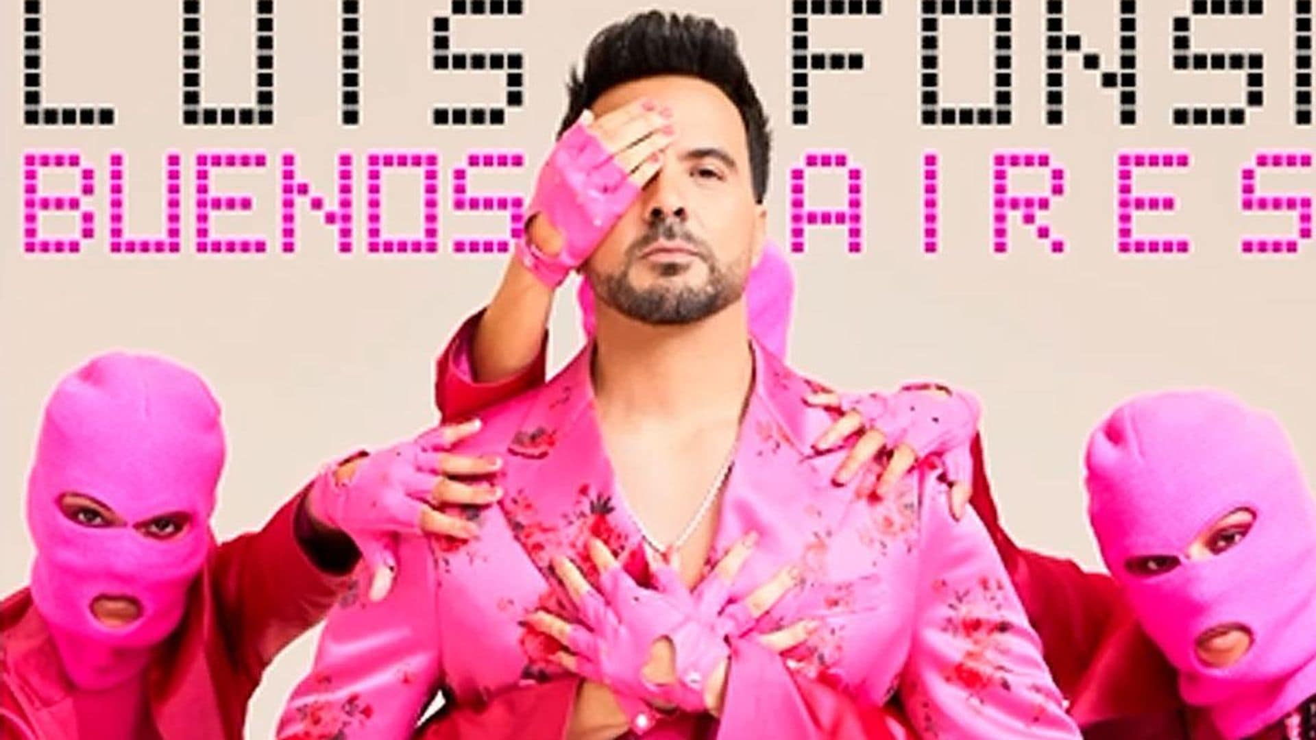 Con la tendencia Barbiecore al máximo, Luis Fonsi entrena el video musical de ‘Buenos Aires’