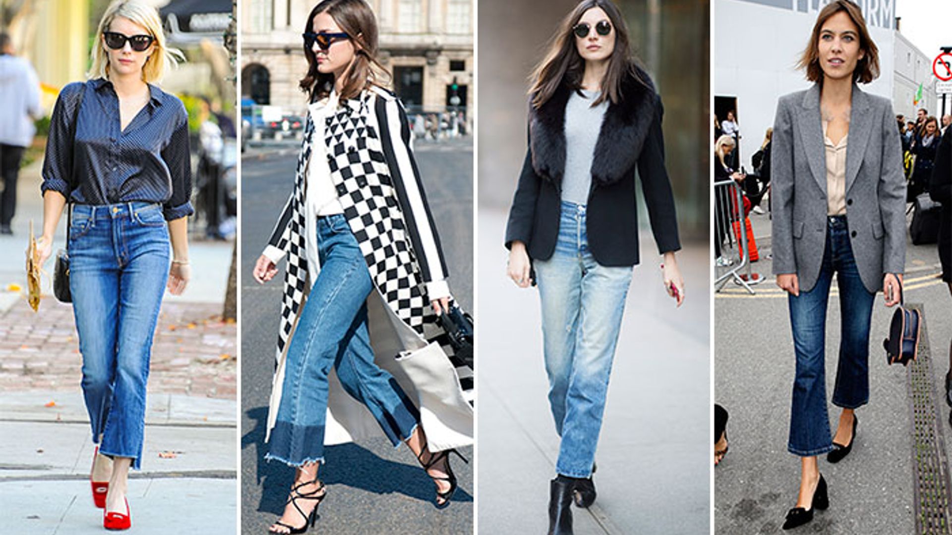 Manual de estilo: Así se llevan los 'cropped flared jeans'