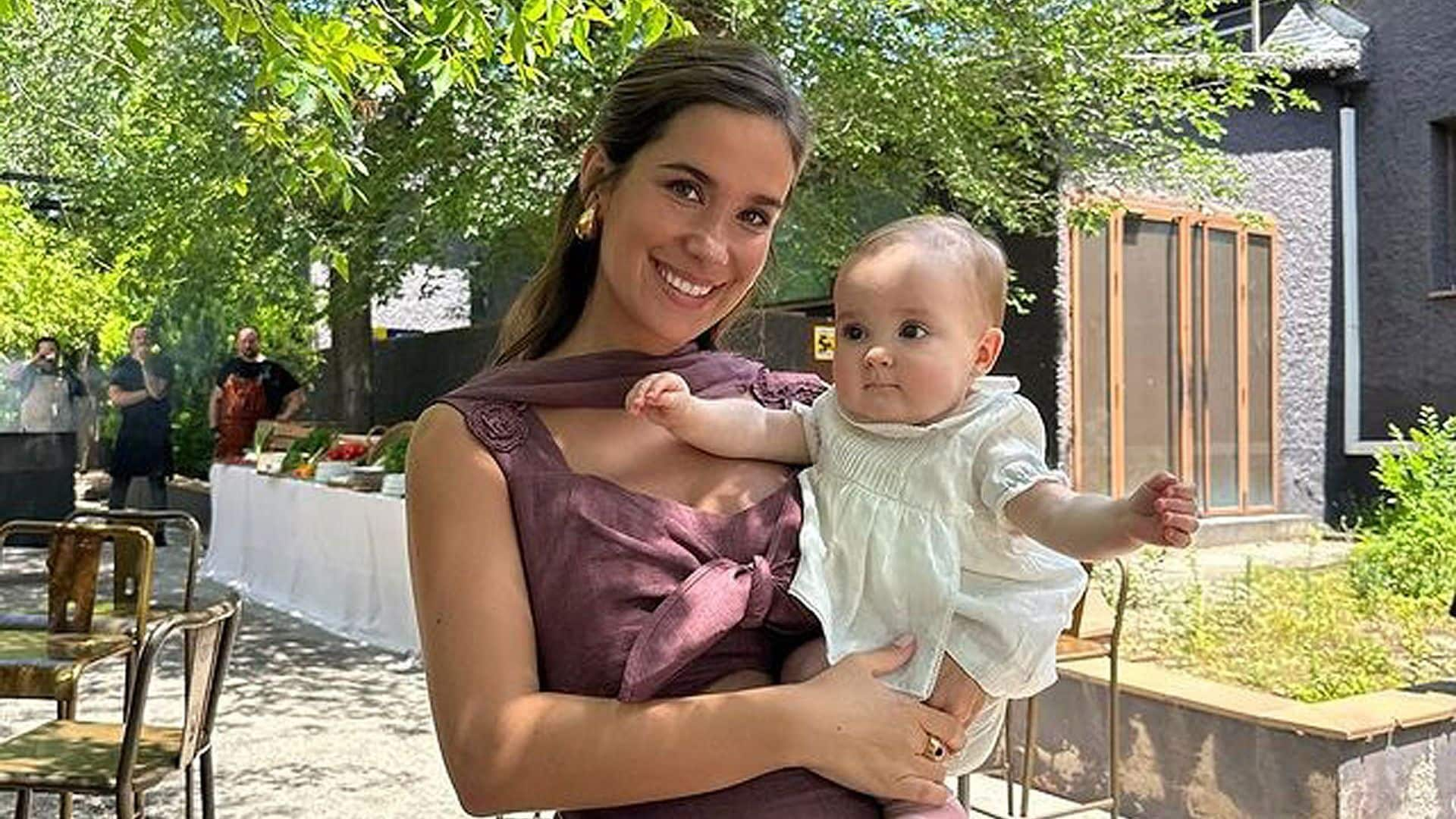 El tierno encuentro de Vega, la segunda hija de María Pombo, con su mejor amiga ¡su prima Matilda!