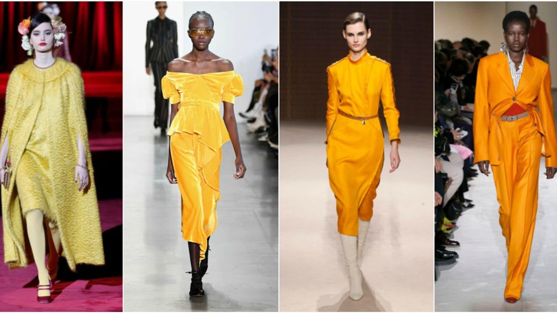 El amarillo más oscuro llenará de vida tus 'looks' de otoño