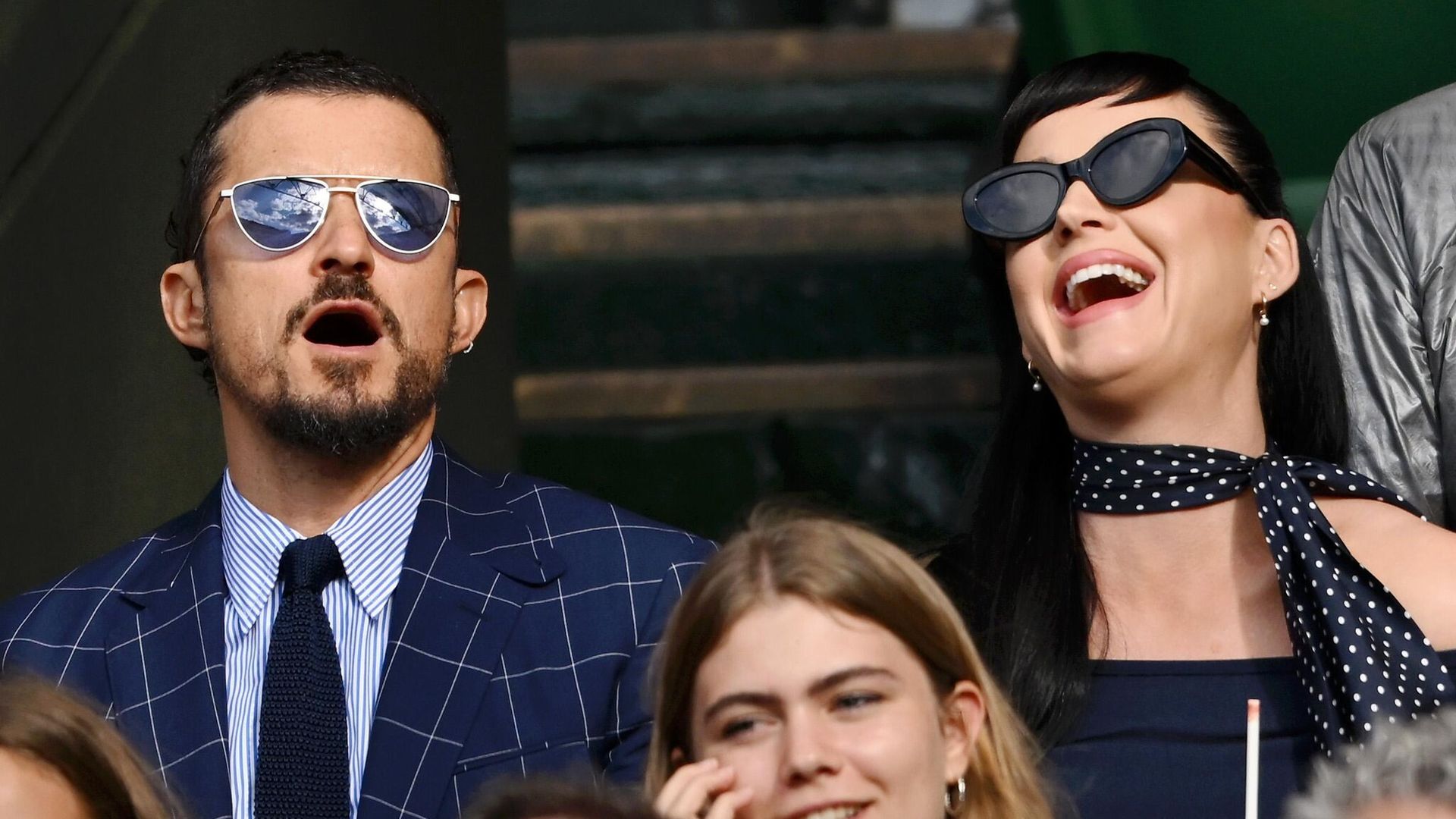 El sofisticado look a la Audrey Hepburn de Katy Perry en Wimbledon