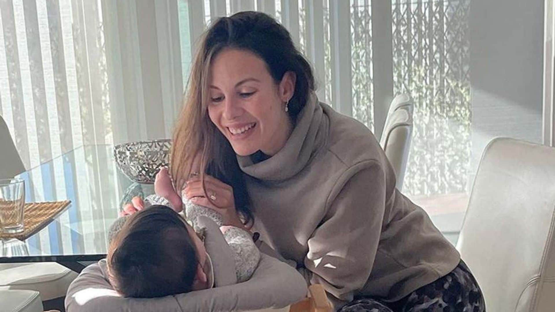 Jessica Bueno cuenta cómo es su hijo pequeño, Alejandro, que acaba de cumplir un año