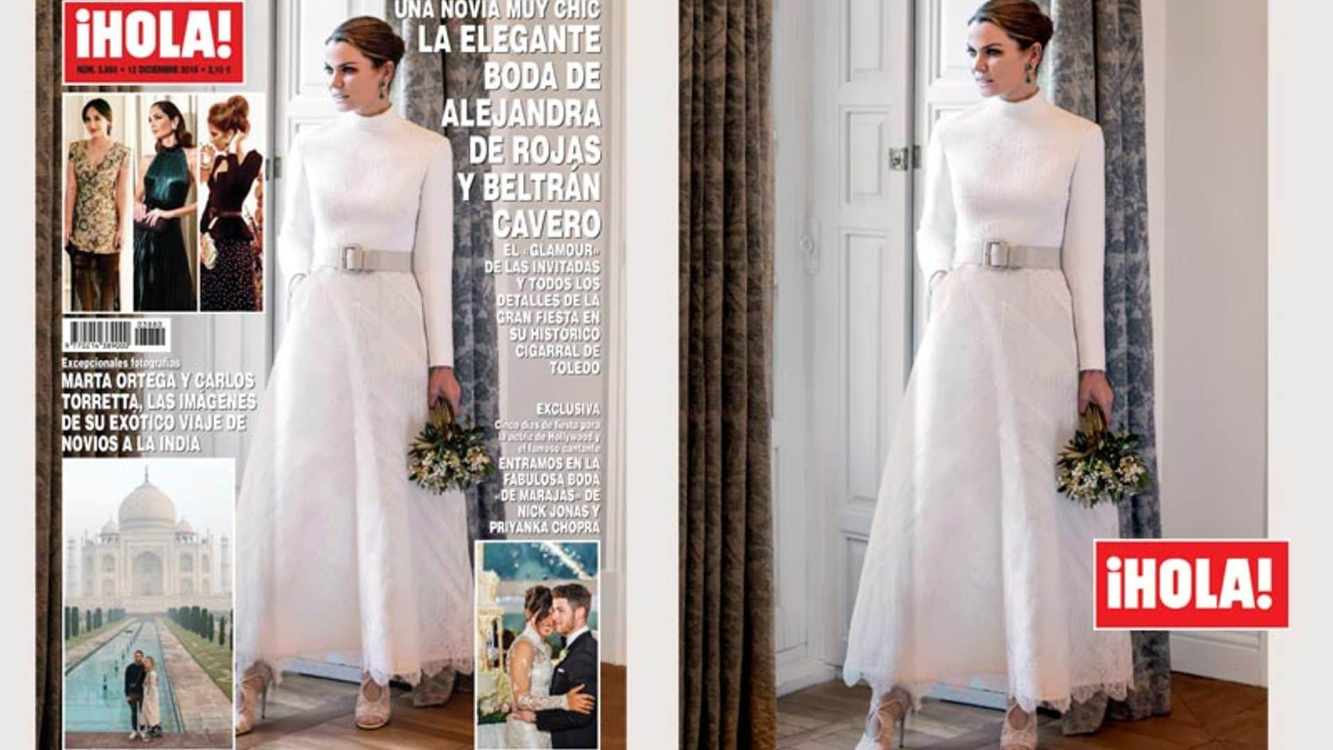 En ¡HOLA!, la elegante boda de Alejandra de Rojas y Beltrán Cavero