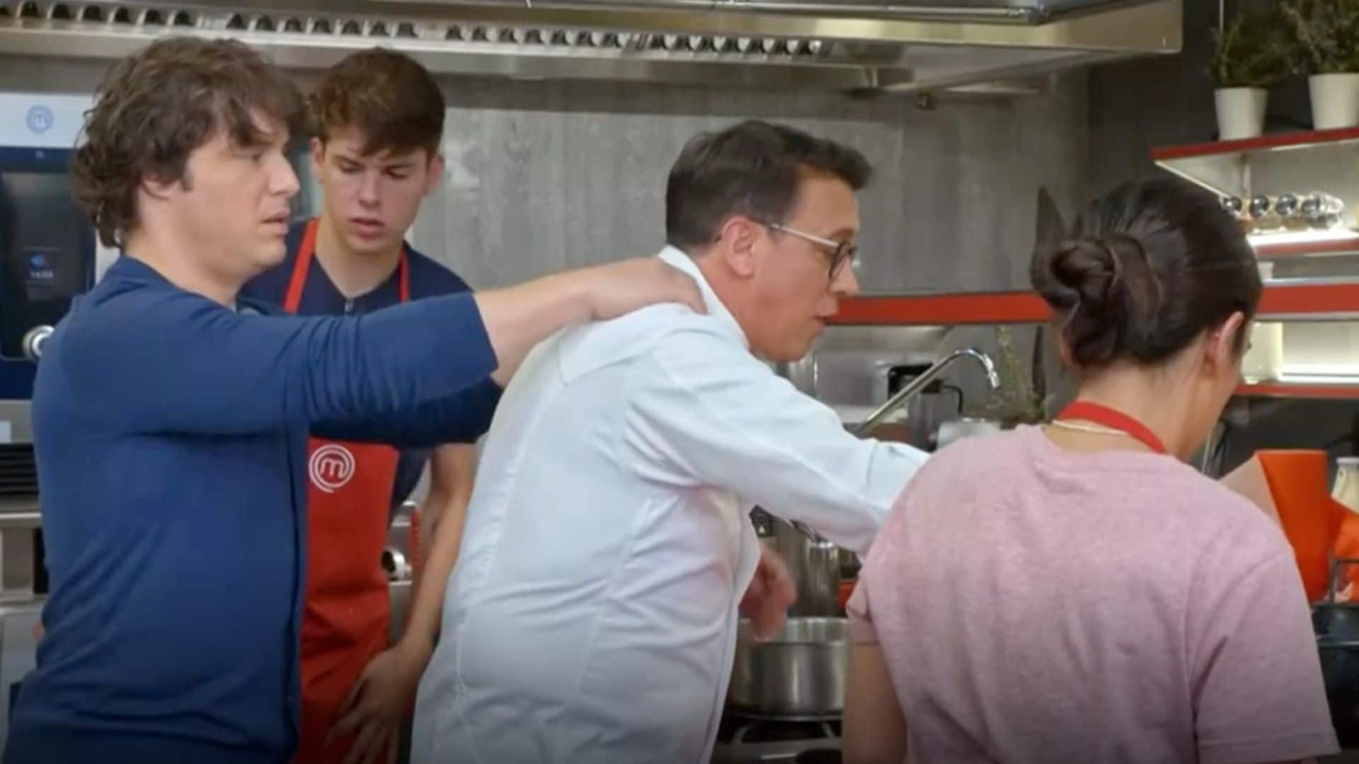 El Chef Francis Paniego pierde los papeles con Pilu en Masterchef 11