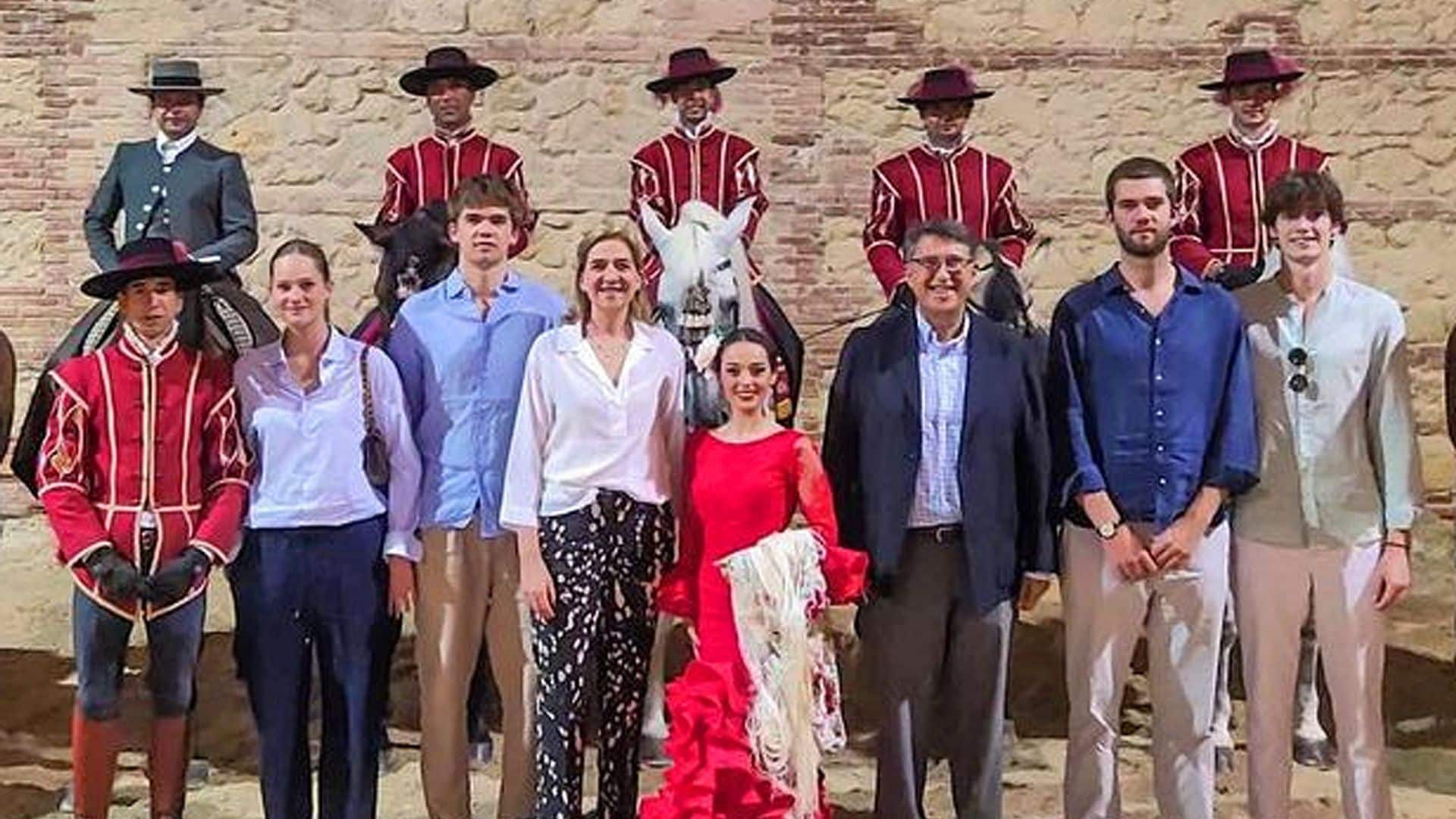 Todos los detalles de la escapada de la infanta Cristina y sus hijos a Córdoba