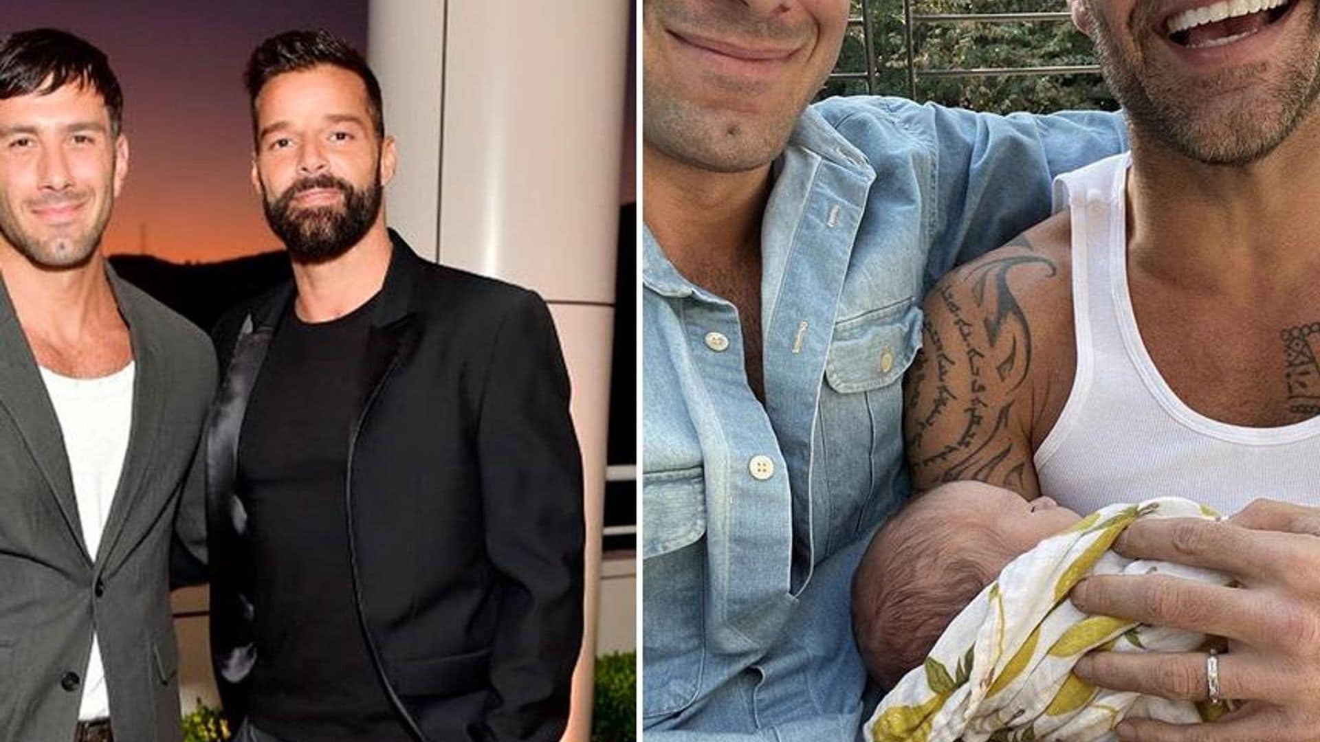 Ricky Martin y Jwan Yosef se convierten en papás de un niño