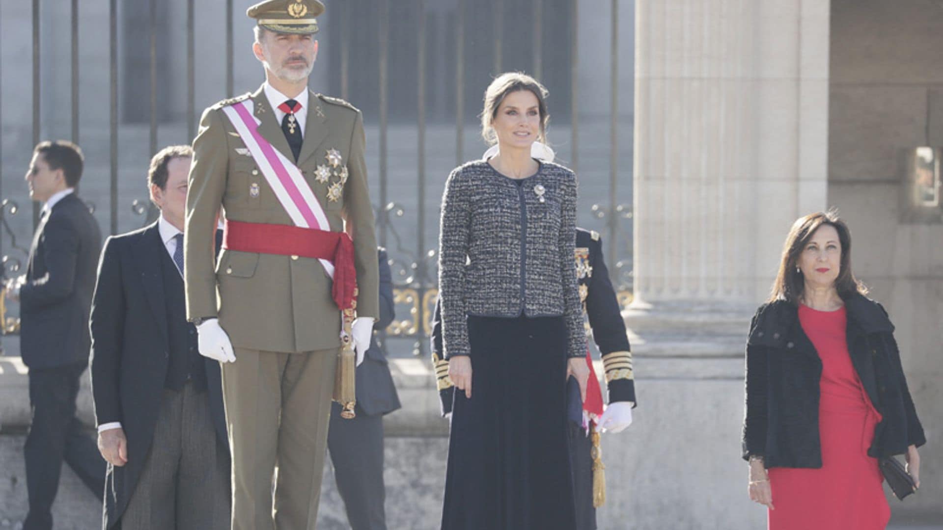 Los reyes Felipe y Letizia presiden, por quinto año, la tradicional Pascua Militar