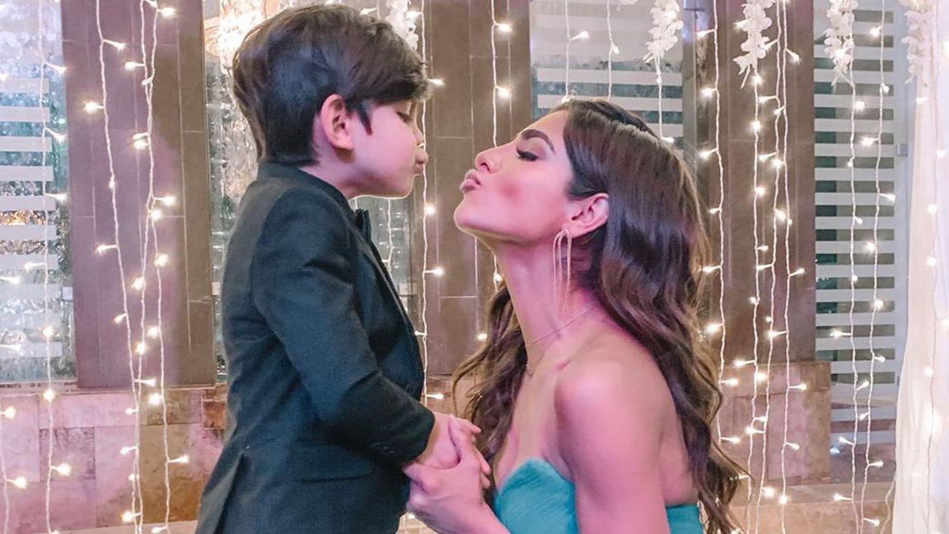 Alejandra Espinoza celebra el cumpleaños de Matteo, su gran amor