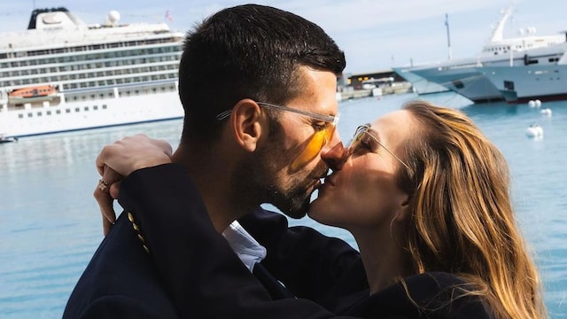 Novak Djokovic y Jelena