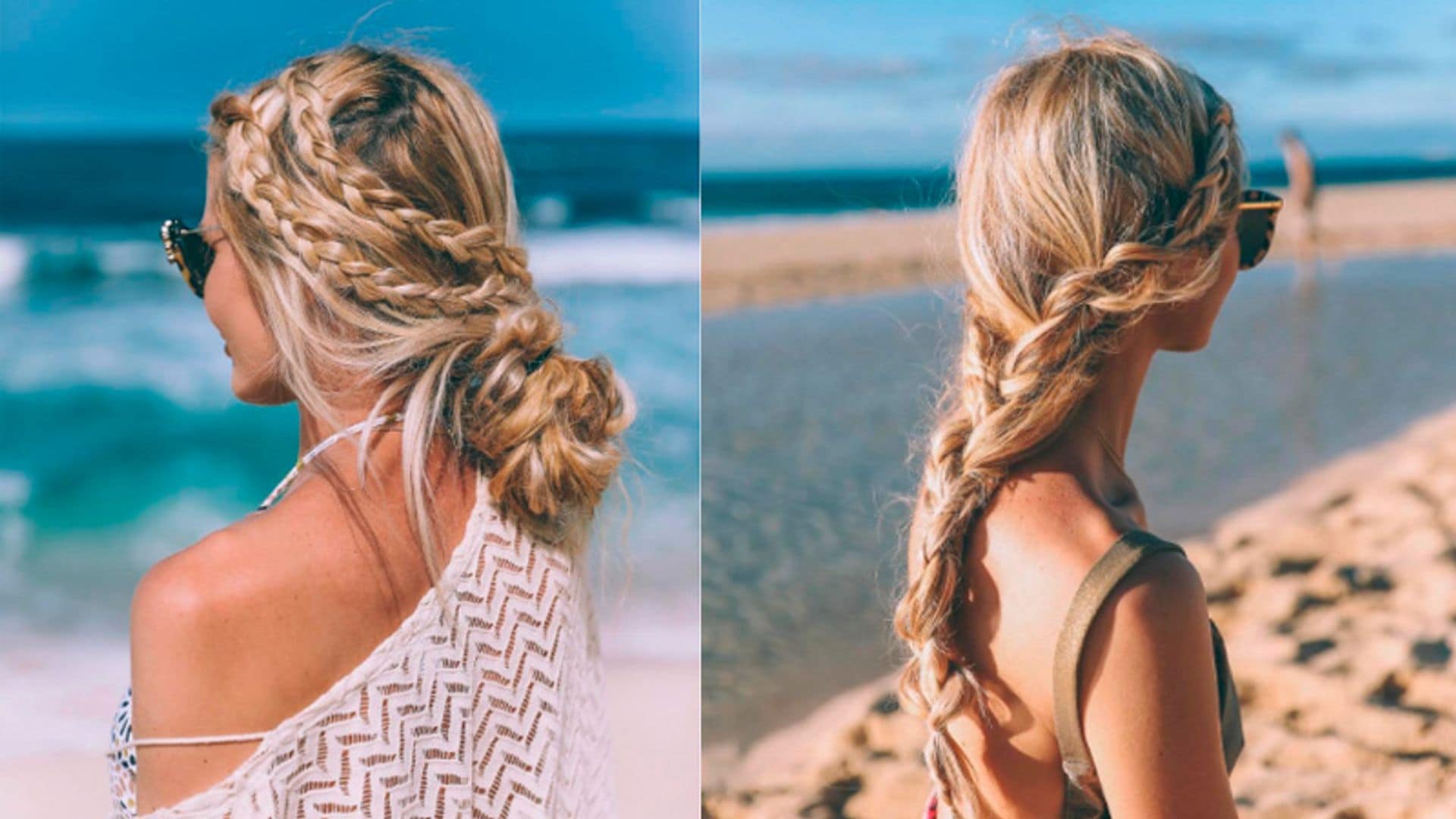 Trenzas, las aliadas perfectas para los días de playa