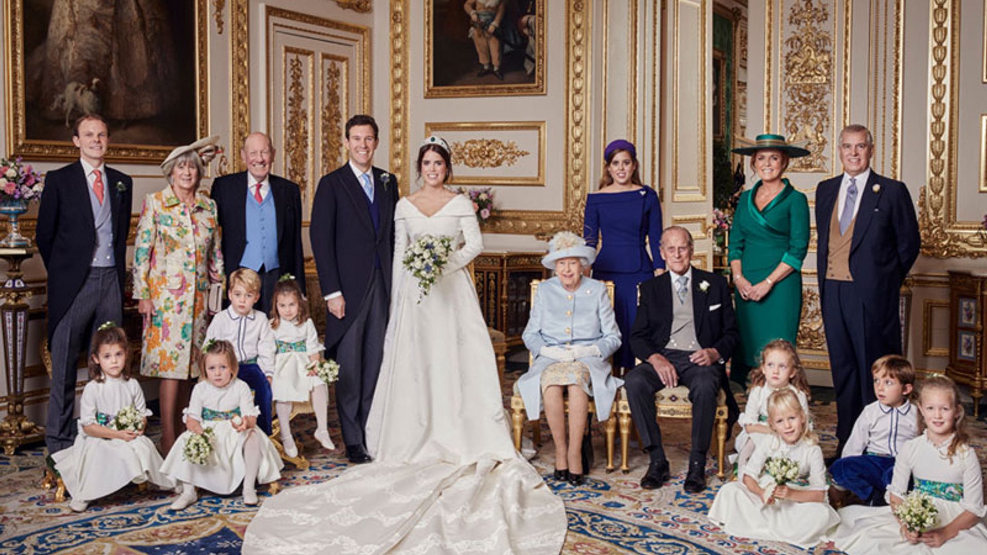 Las fotografías oficiales de la boda de Eugenia de York y Jack Brooksbank