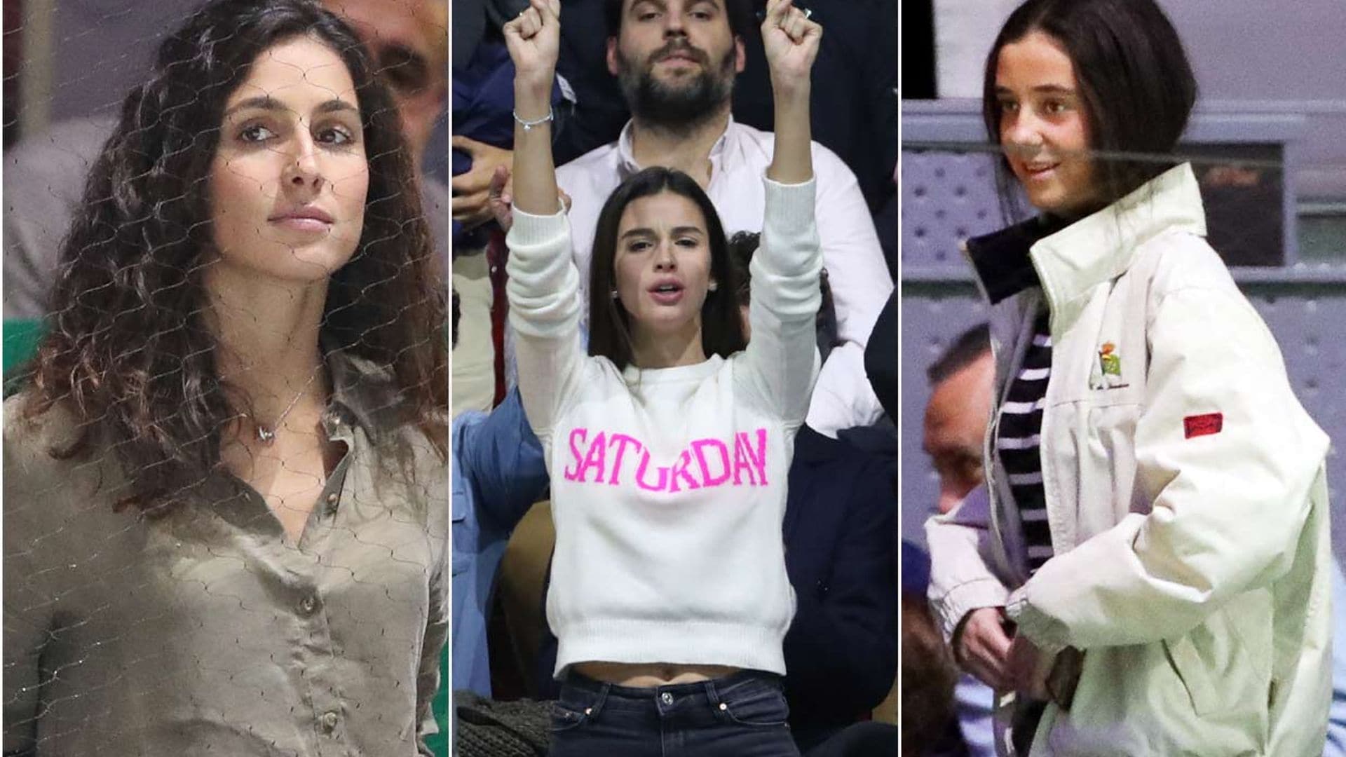 Mery Perelló, Sandra Gago o Victoria Federica, entre los talismanes de la Copa Davis