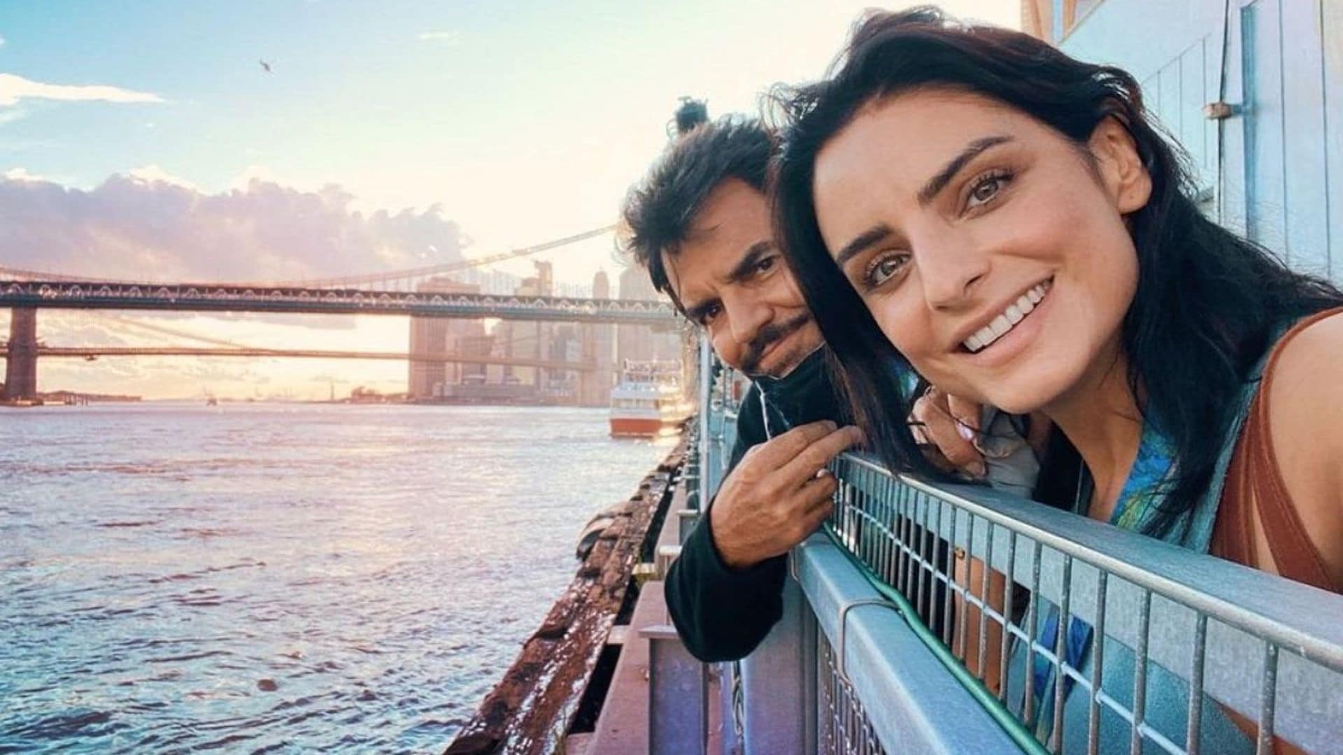 Aislinn Derbez sobre las comparaciones con Eugenio Derbez: 'Me sentía insegura'