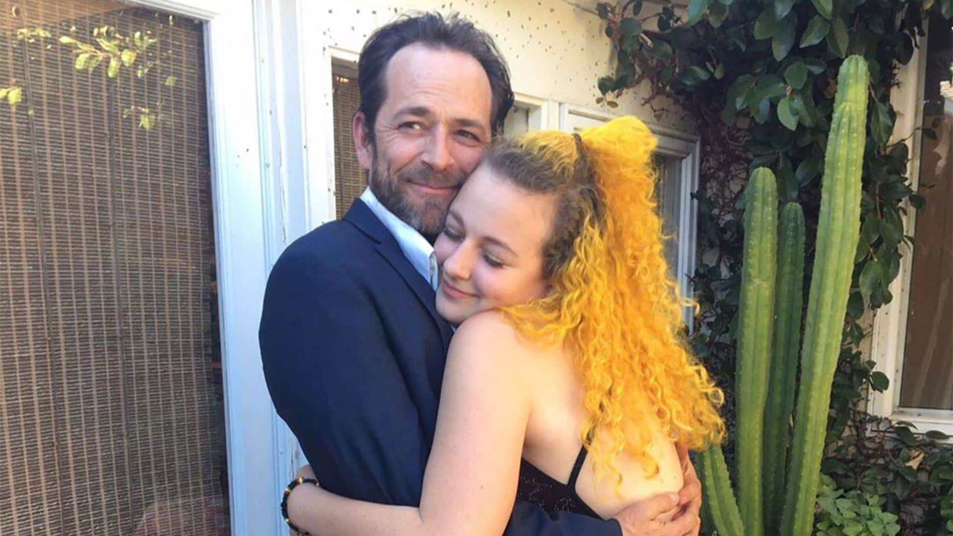 La emotiva y divertida felicitación de cumpleaños de la hija de Luke Perry a su padre