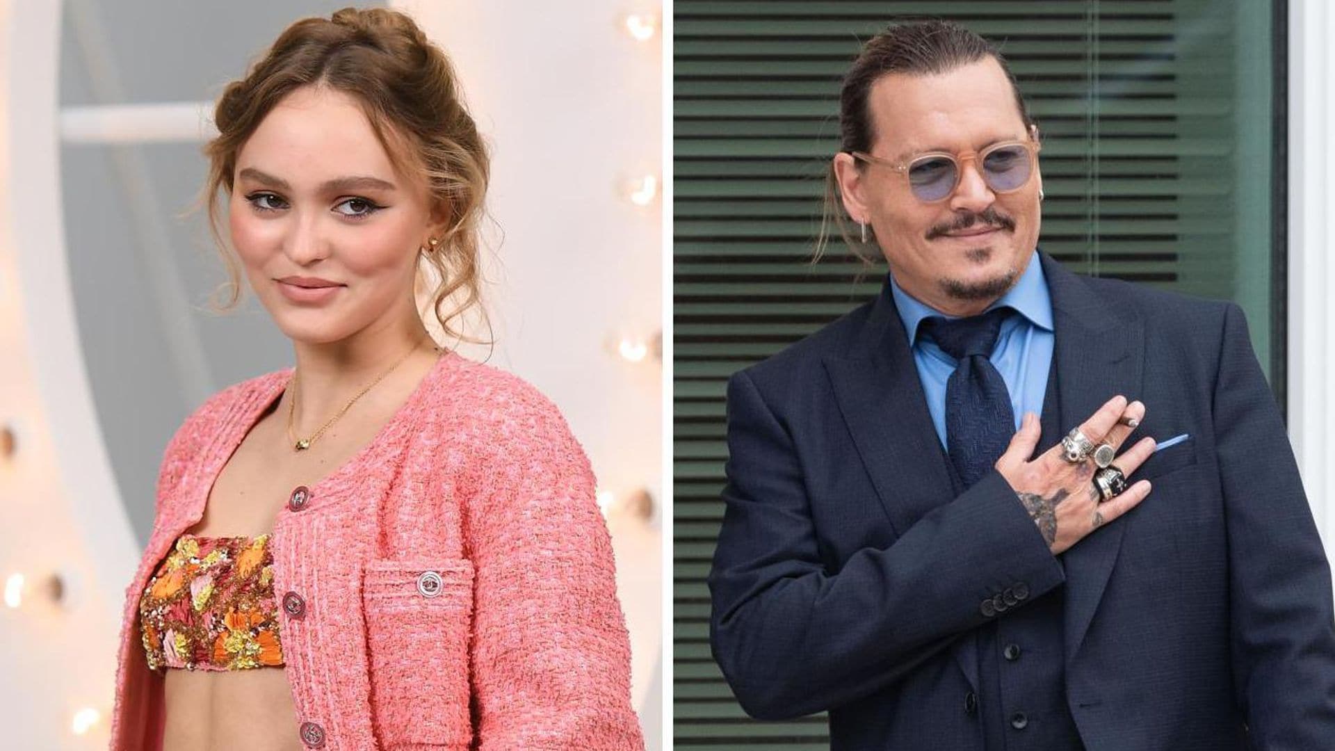 Lily-Rose Depp revela la razón de su silencio ante el juicio de su padre contra Amber Heard