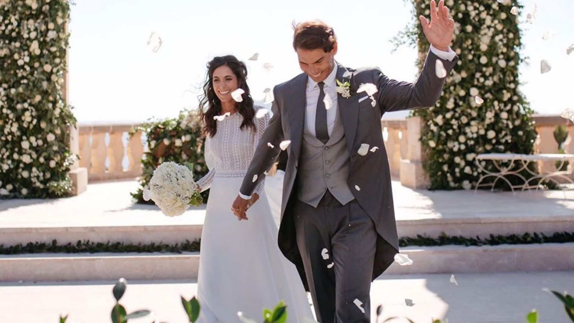 Rafael Nadal comparte una fotografía inédita de su boda con Mery Perelló para decir adiós a 2019